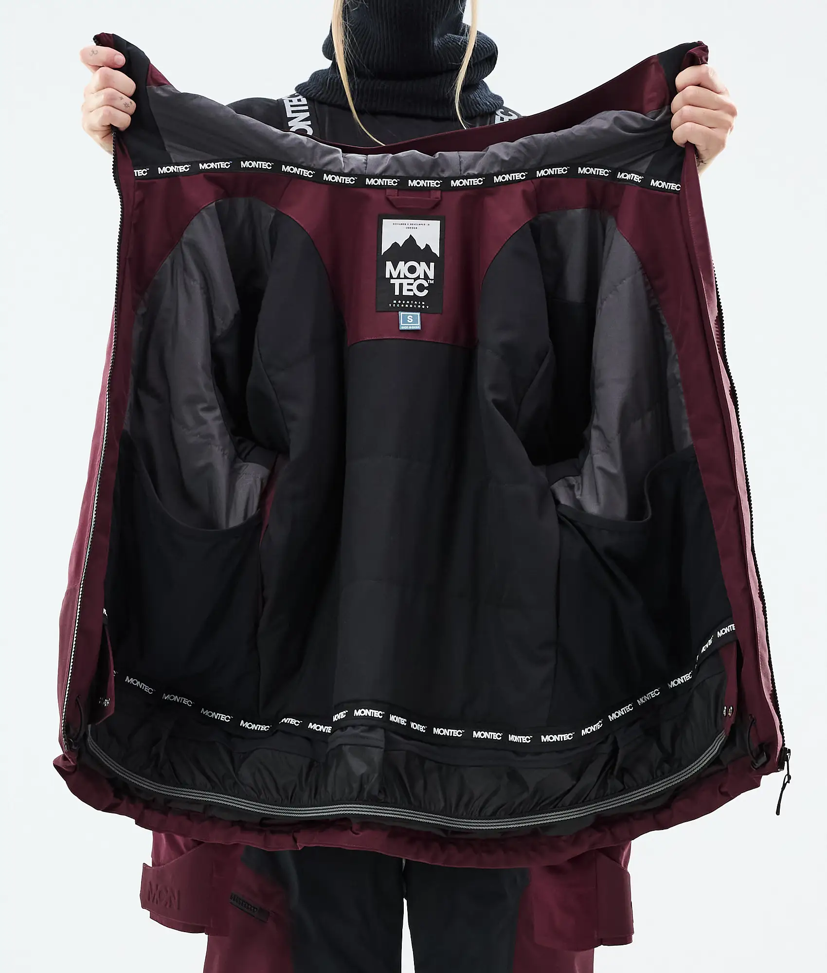 Oracle W Ski Jacket Women Burgundy