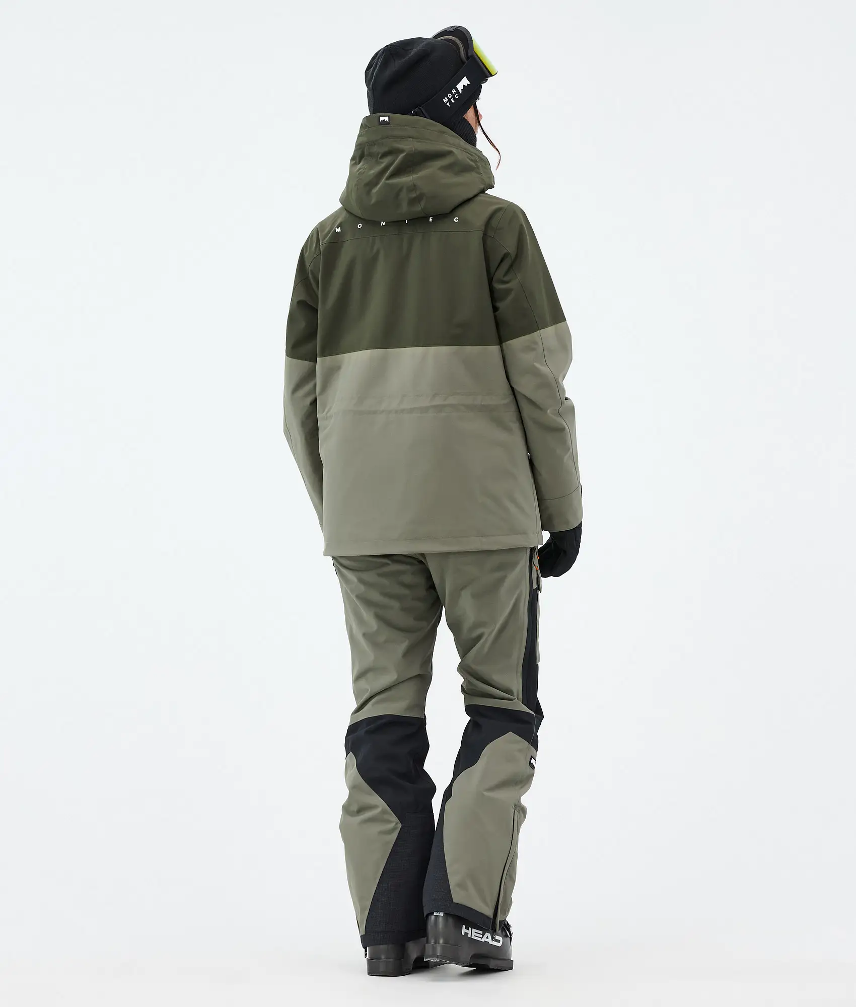 Doom W Ski Jacket Women Olive Green/Black/Greenish
