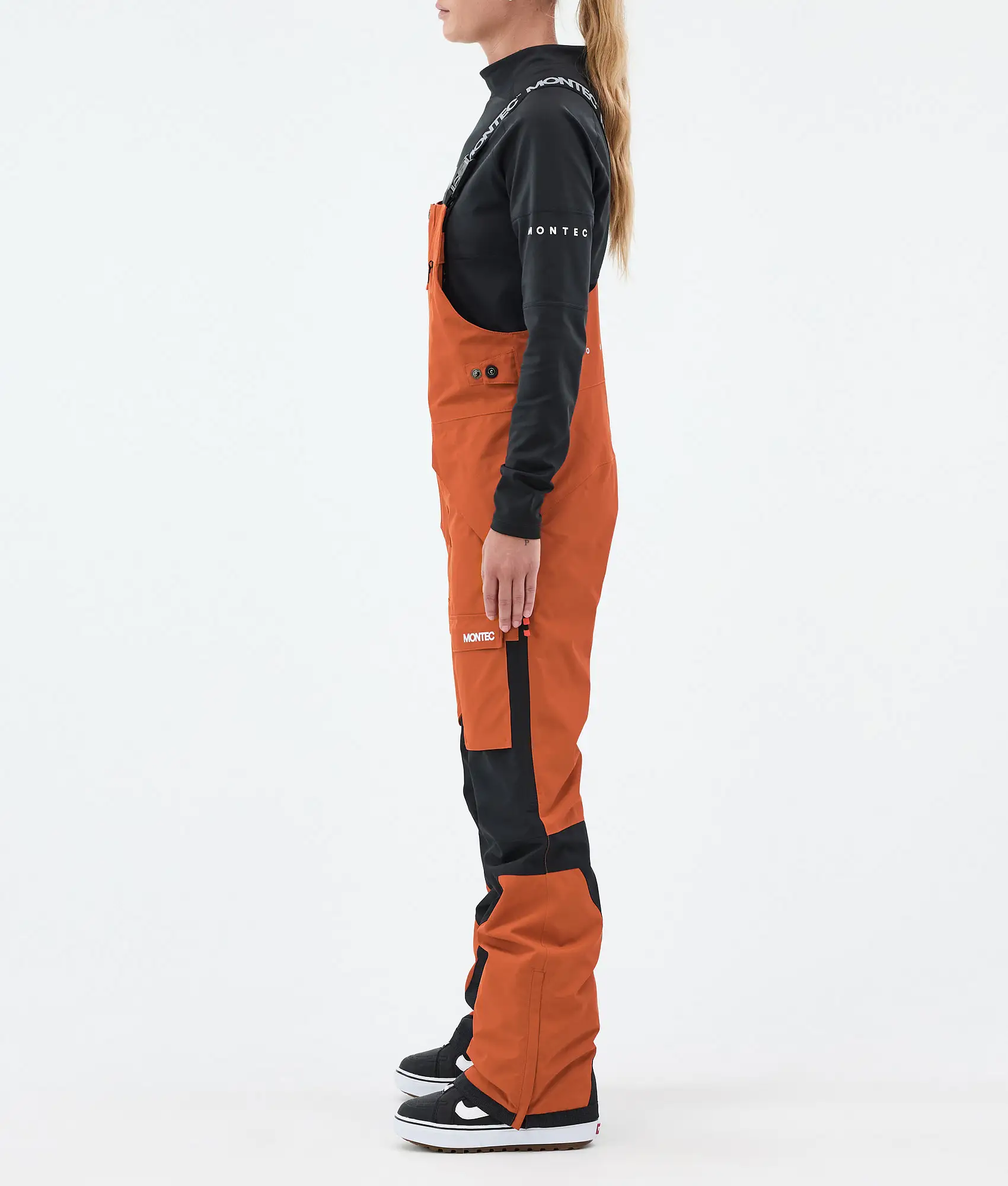 Fawk W Snowboard Pants Women Burned Orange/Black