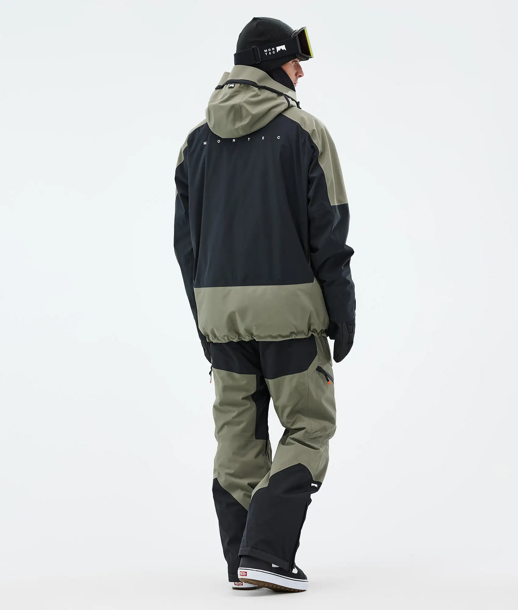 Morpheus Snowboard Jacket Men Greenish/Black