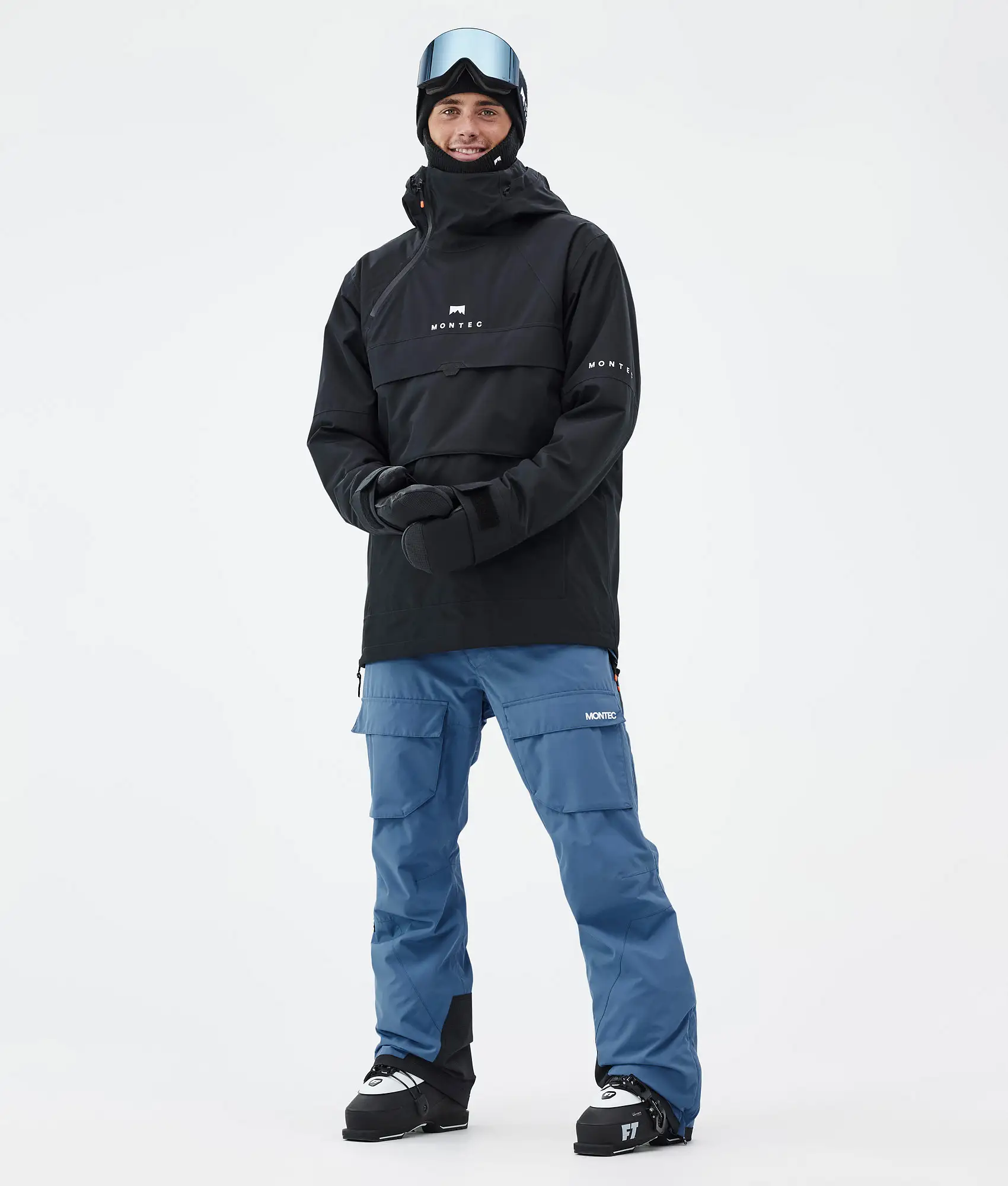 Kirin Ski Pants Men Blue Steel