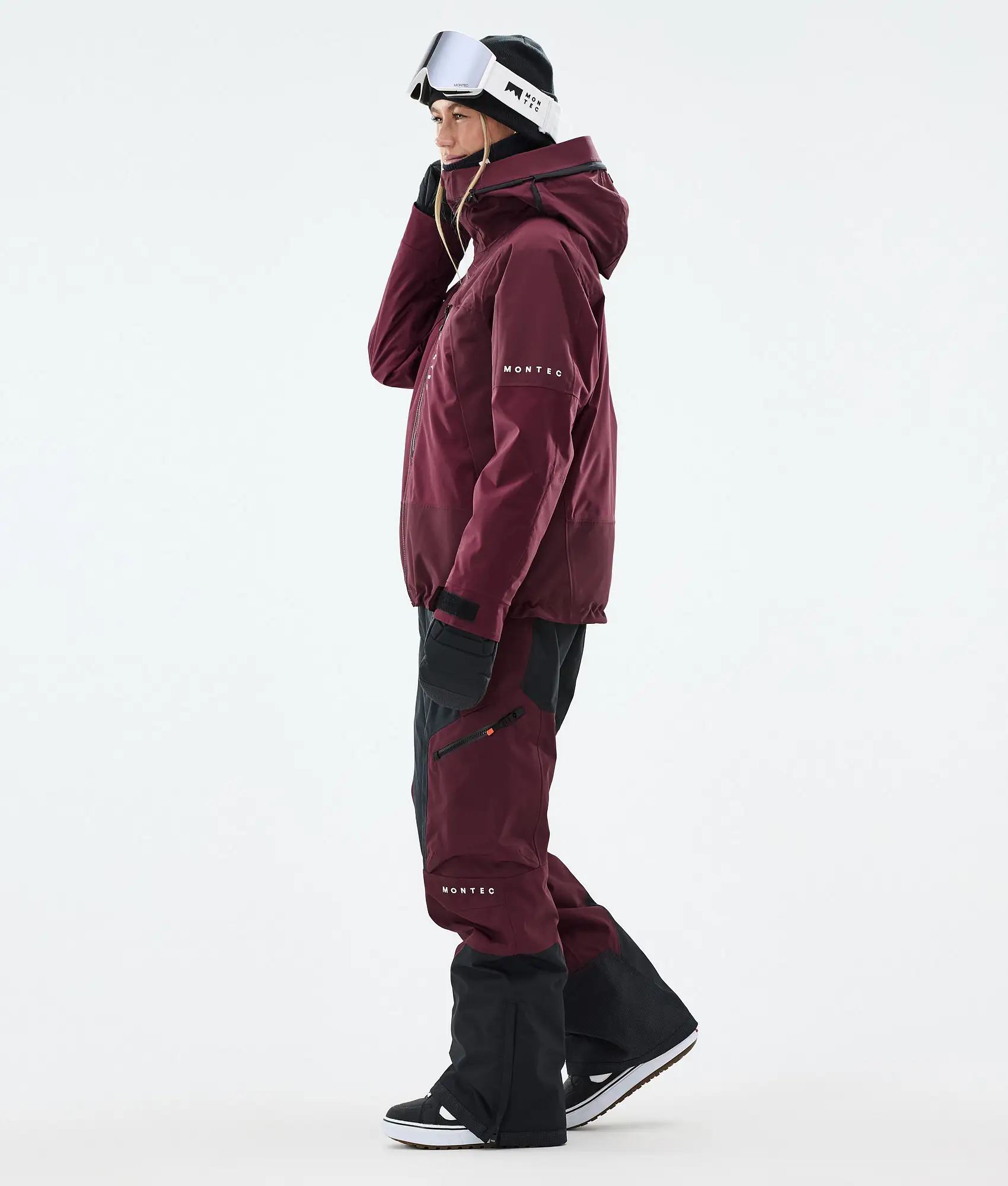 Oracle W Snowboard Jacket Women Burgundy