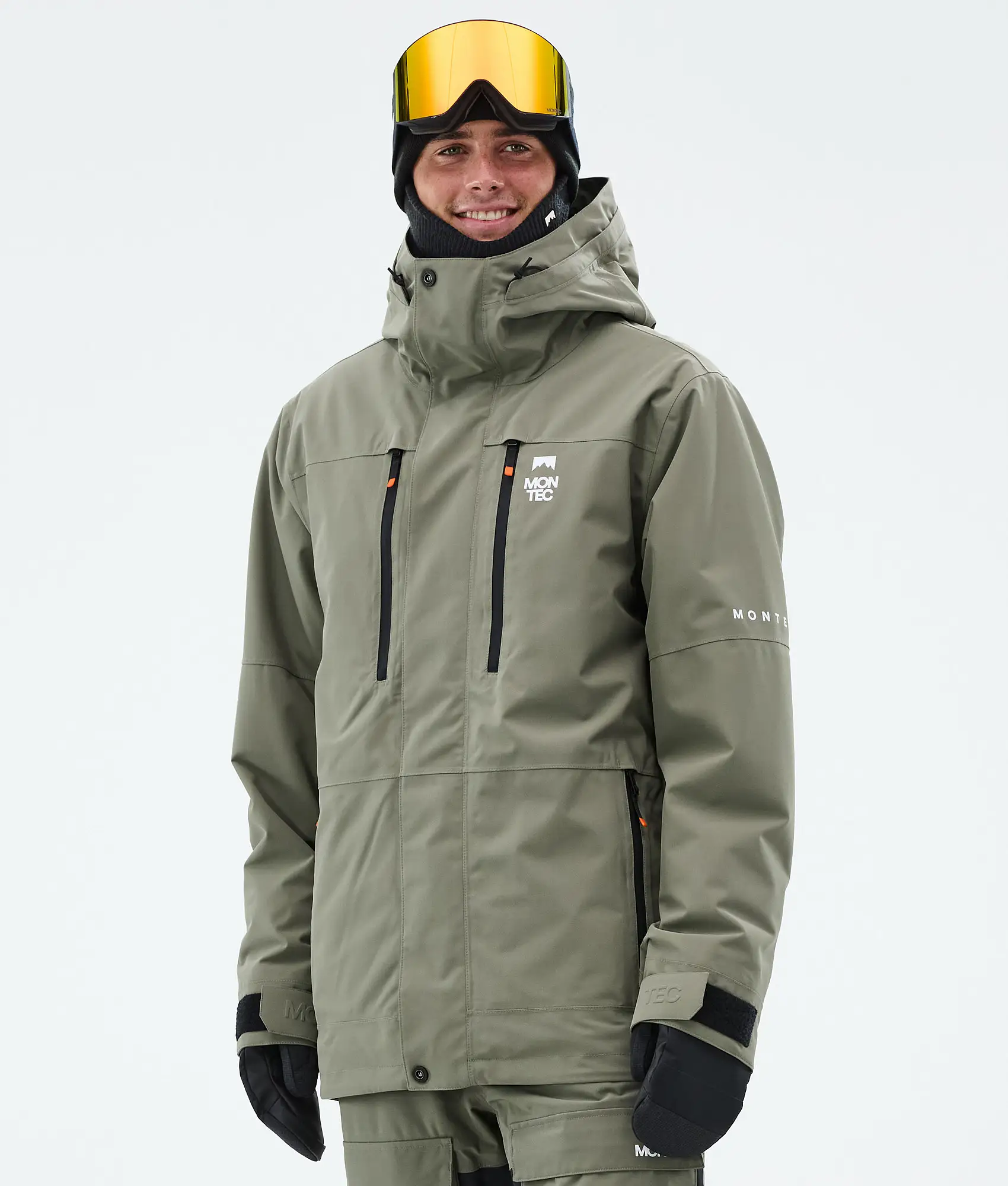 Fawk Ski Jacket Men Greenish