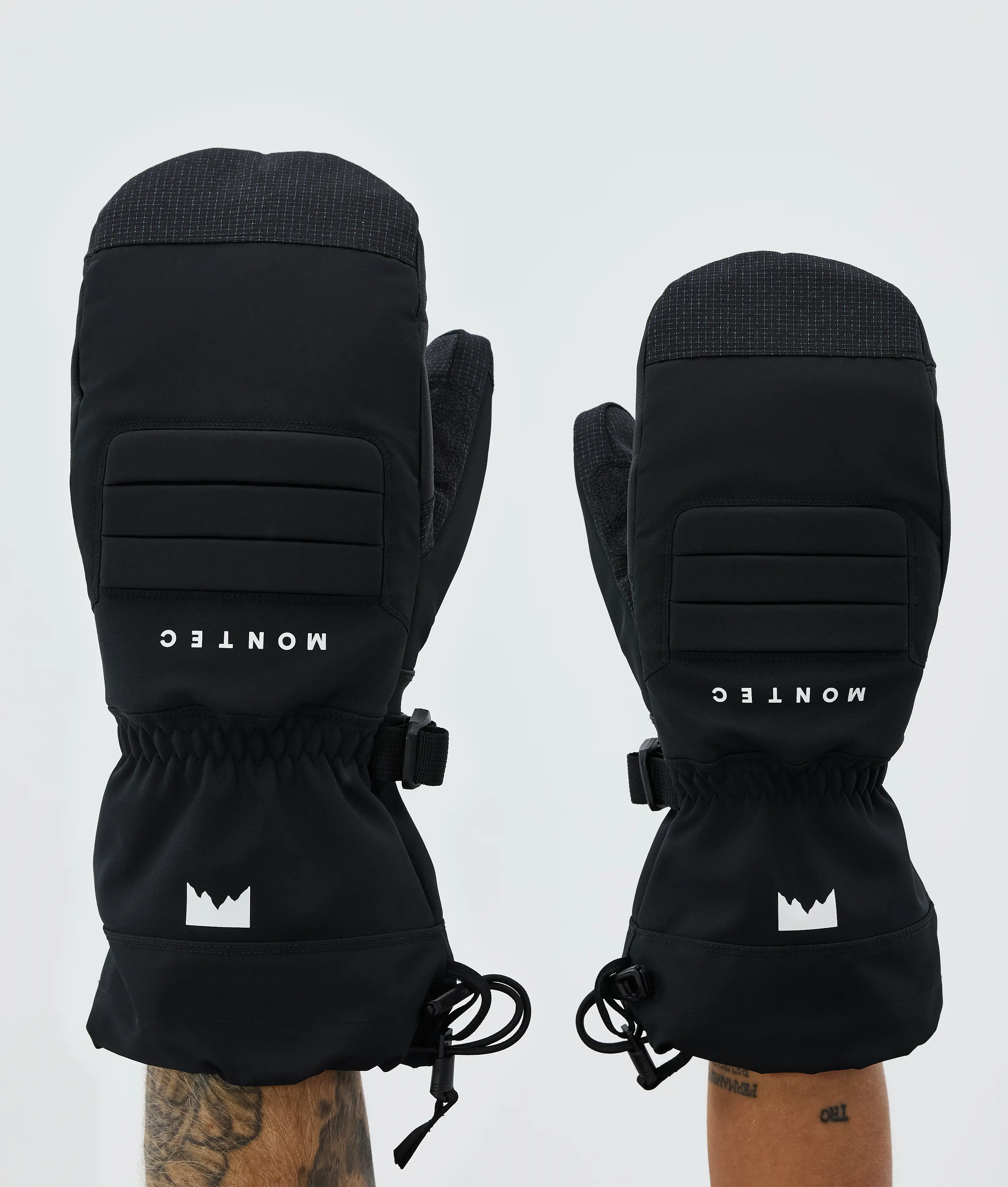 Roast Snow Mittens Black