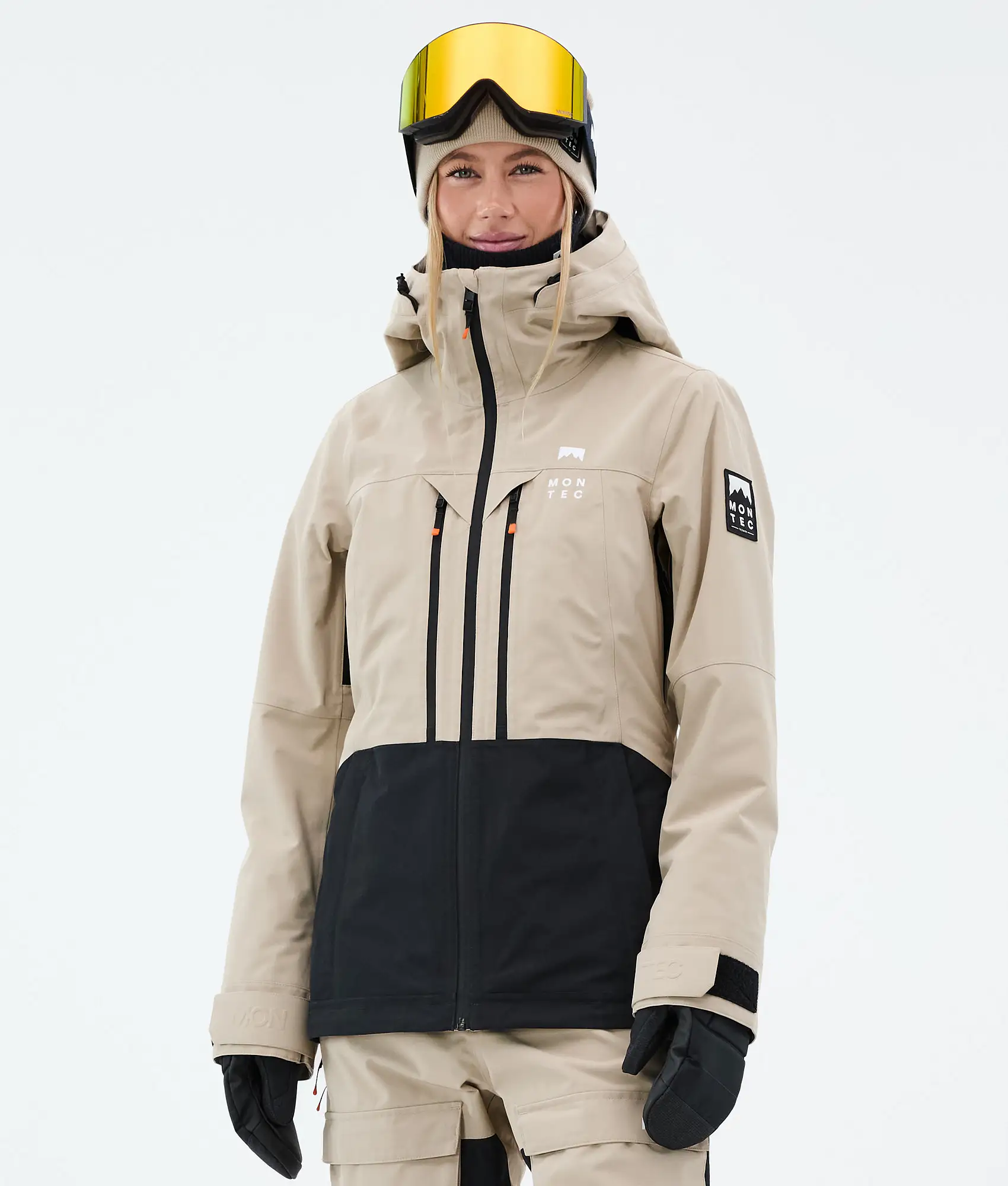 Moss W Ski Jacket Women Sand/Black