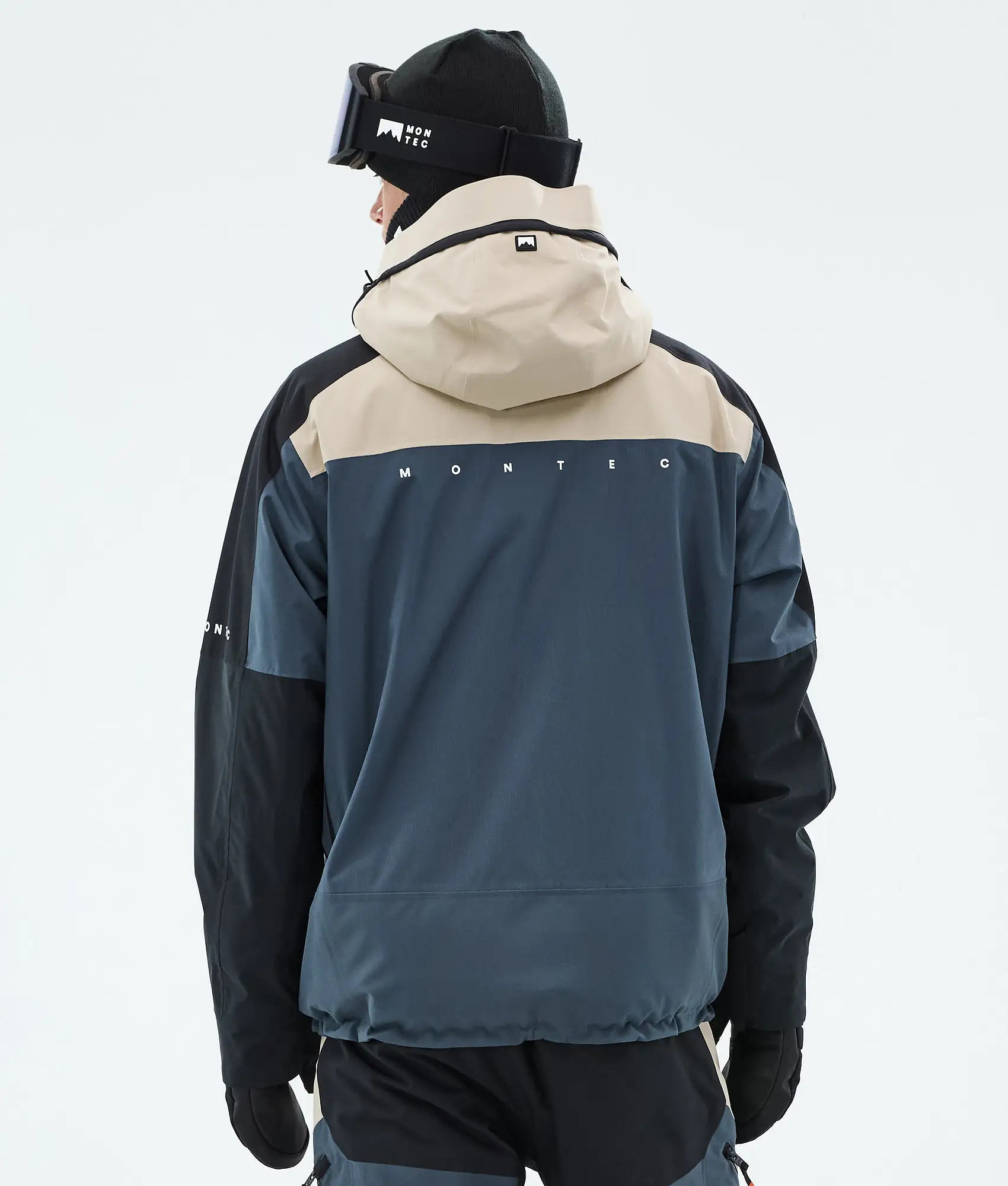 Oracle Ski Jacket Men Sand/Black/Metal Blue