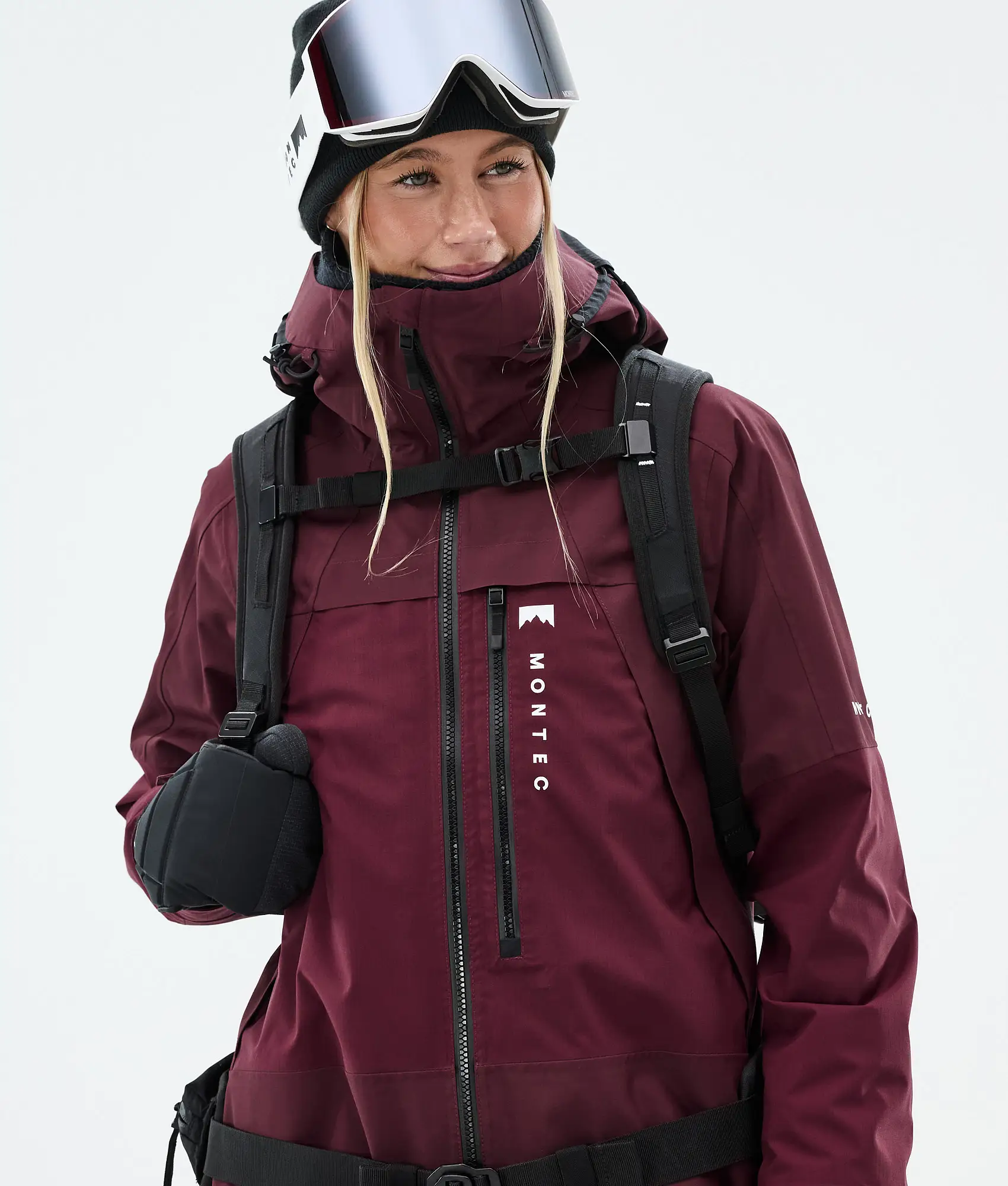 Oracle W Ski Jacket Women Burgundy