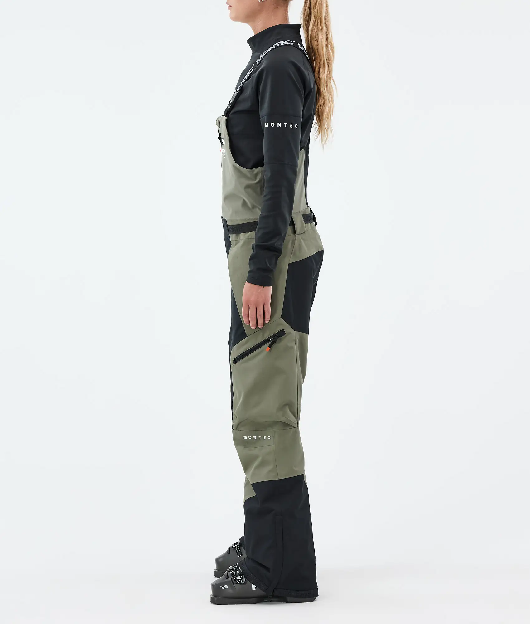 Dozer W Ski Pants Women Greenish/Black