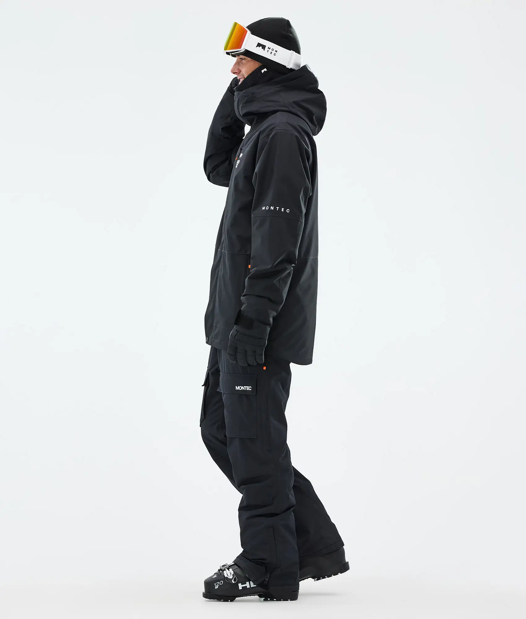 Fawk Ski Jacket Men Black