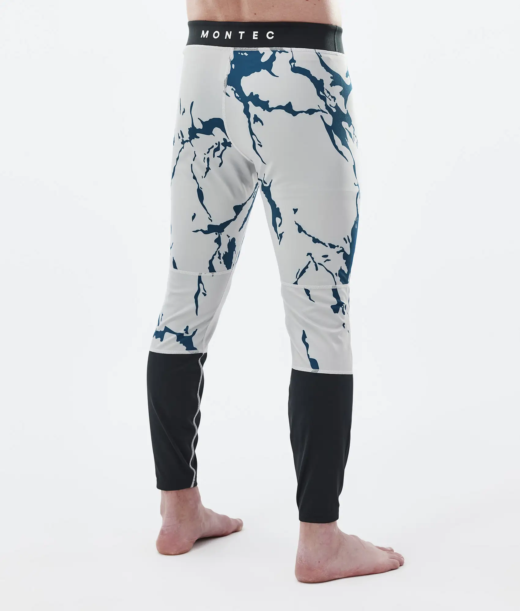 Alpha Base Layer Pant Men Ice/Black