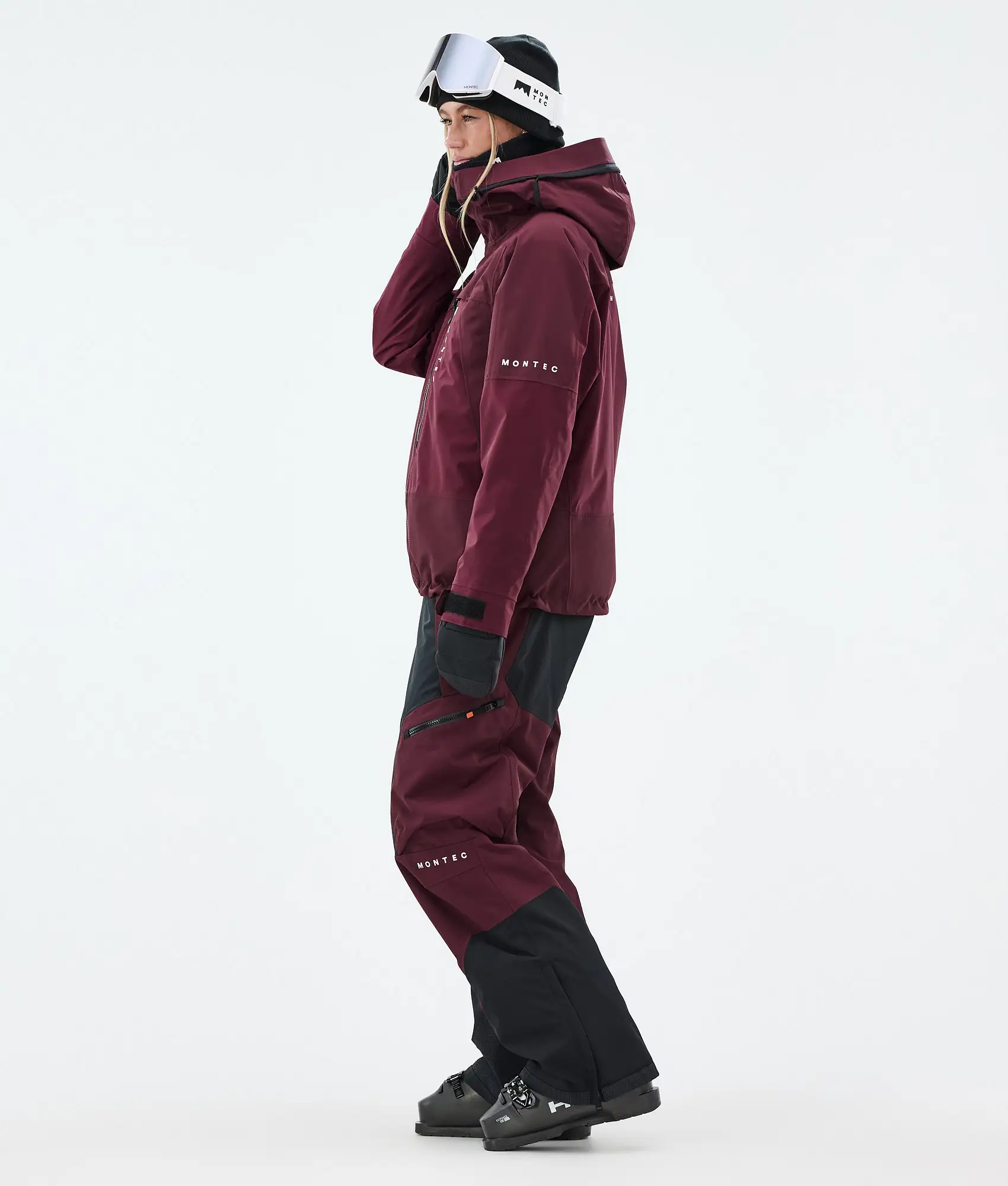 Oracle W Ski Jacket Women Burgundy