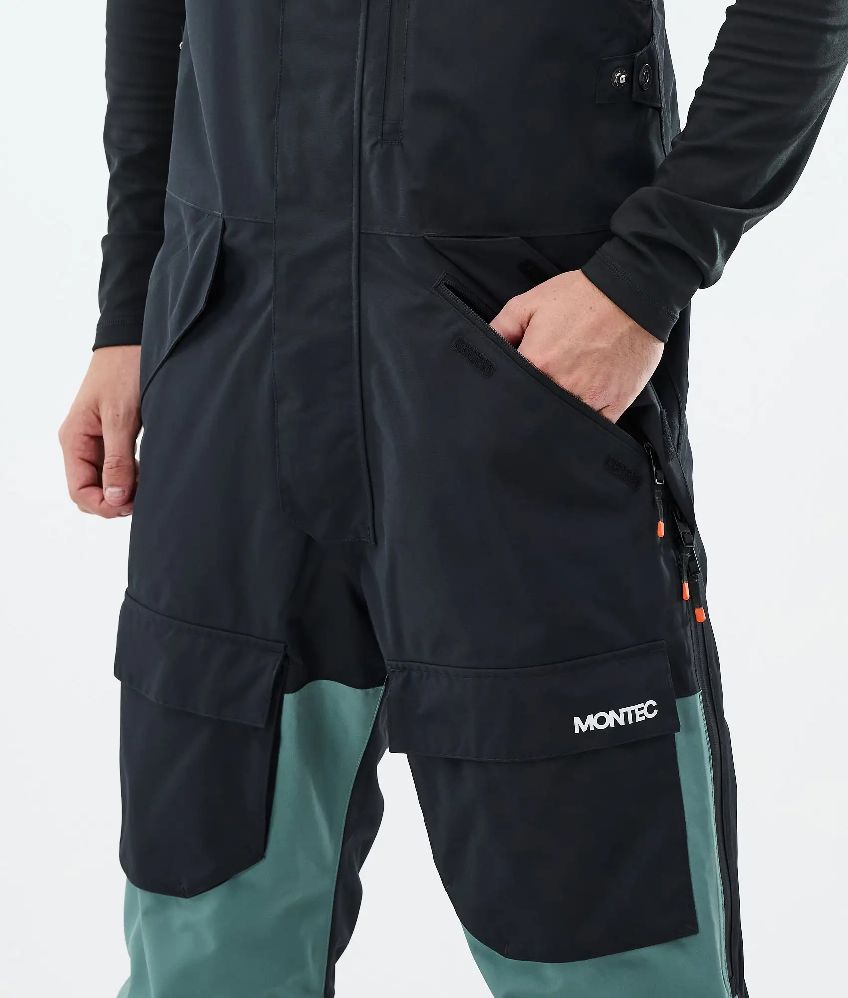 Fawk Snowboard Pants Men Black/Atlantic