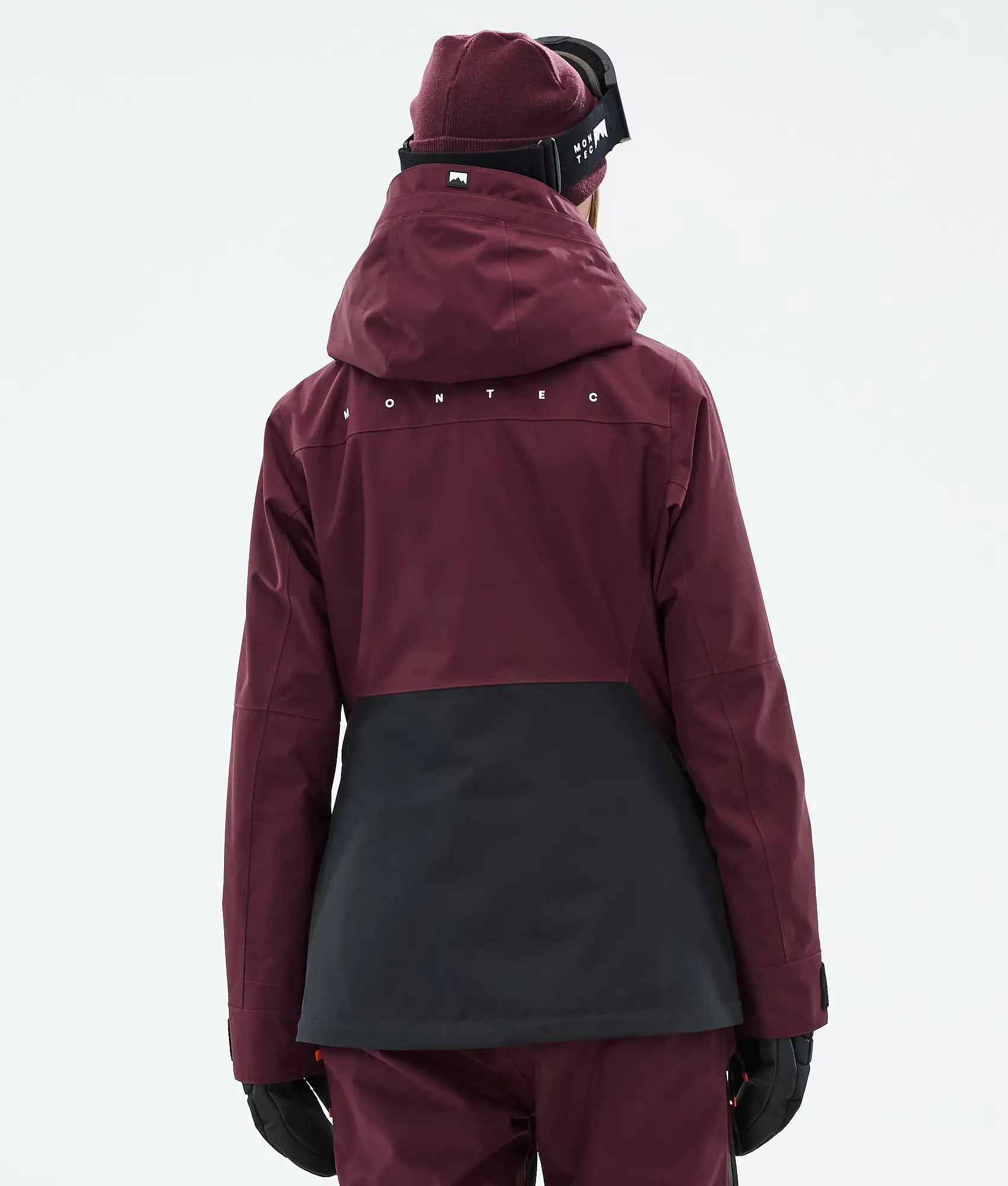 Moss W Ski Jacket Women Burgundy/Black