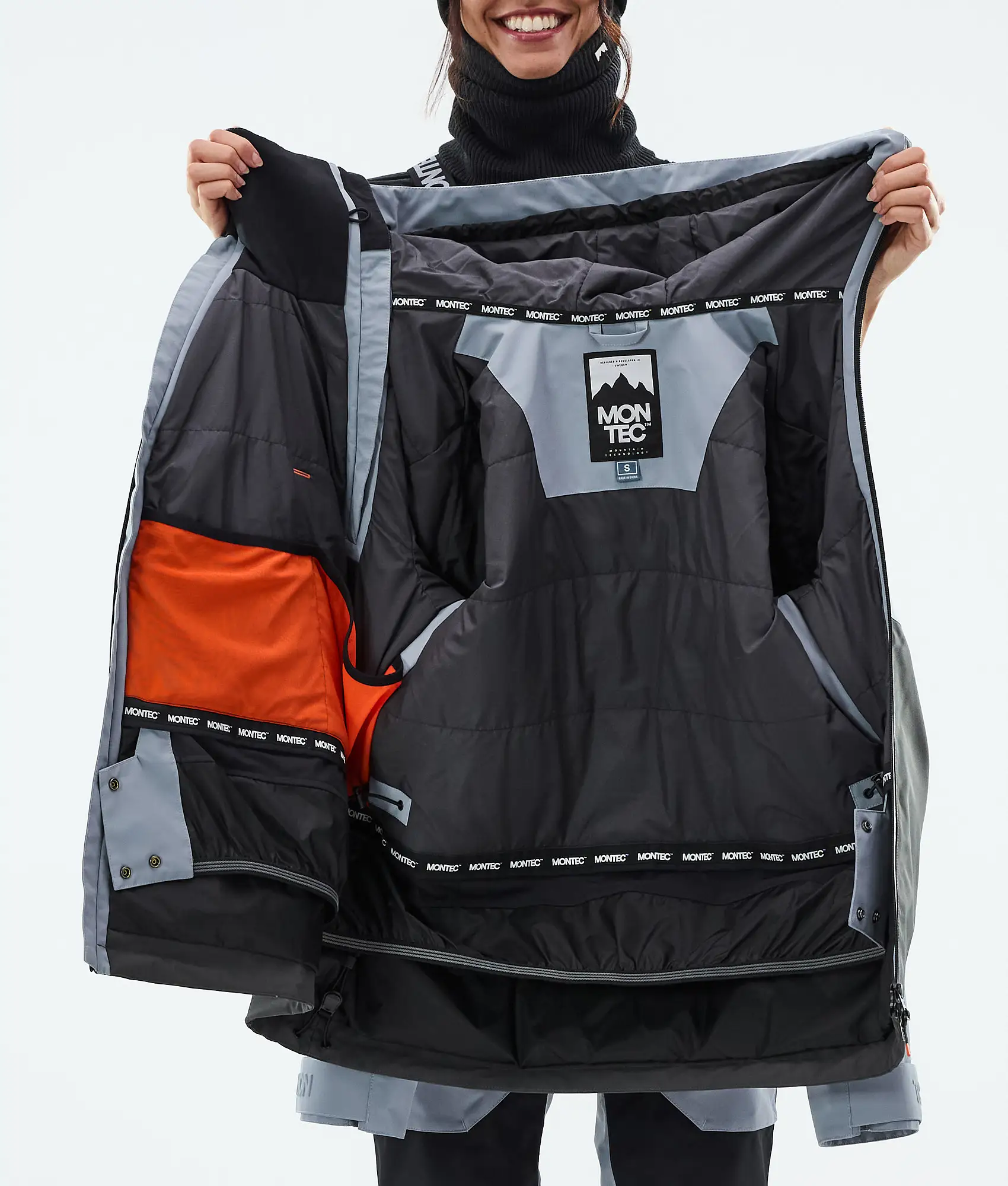 Doom W Ski Jacket Women Soft Blue/Black/Phantom