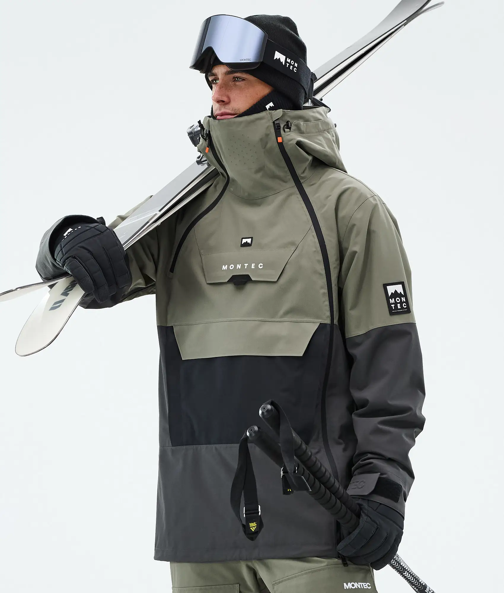 Doom Ski Jacket Men Greenish/Black/Phantom