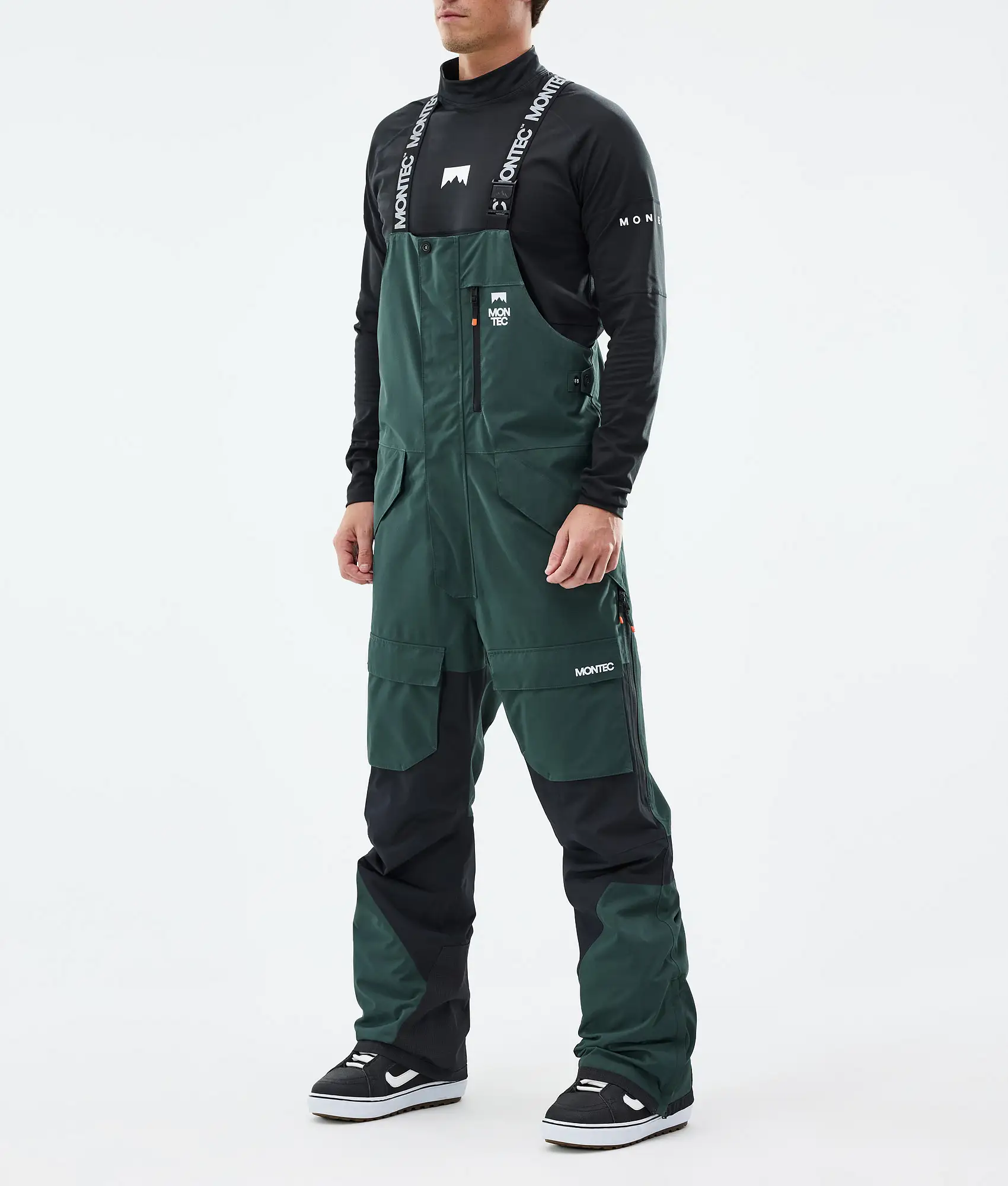 Fawk Snowboard Pants Men Dark Atlantic/Black