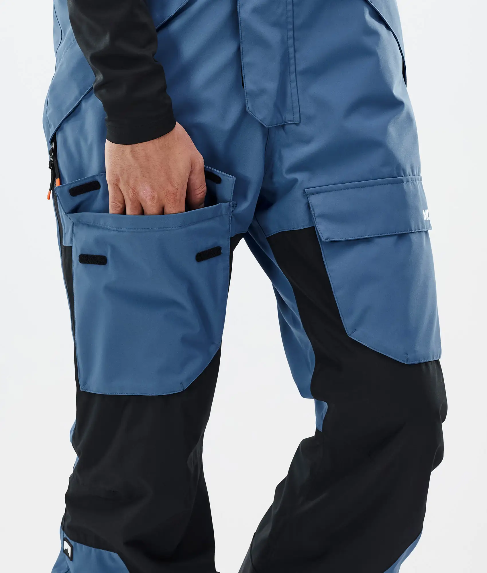 Fawk Ski Pants Men Blue Steel/Black