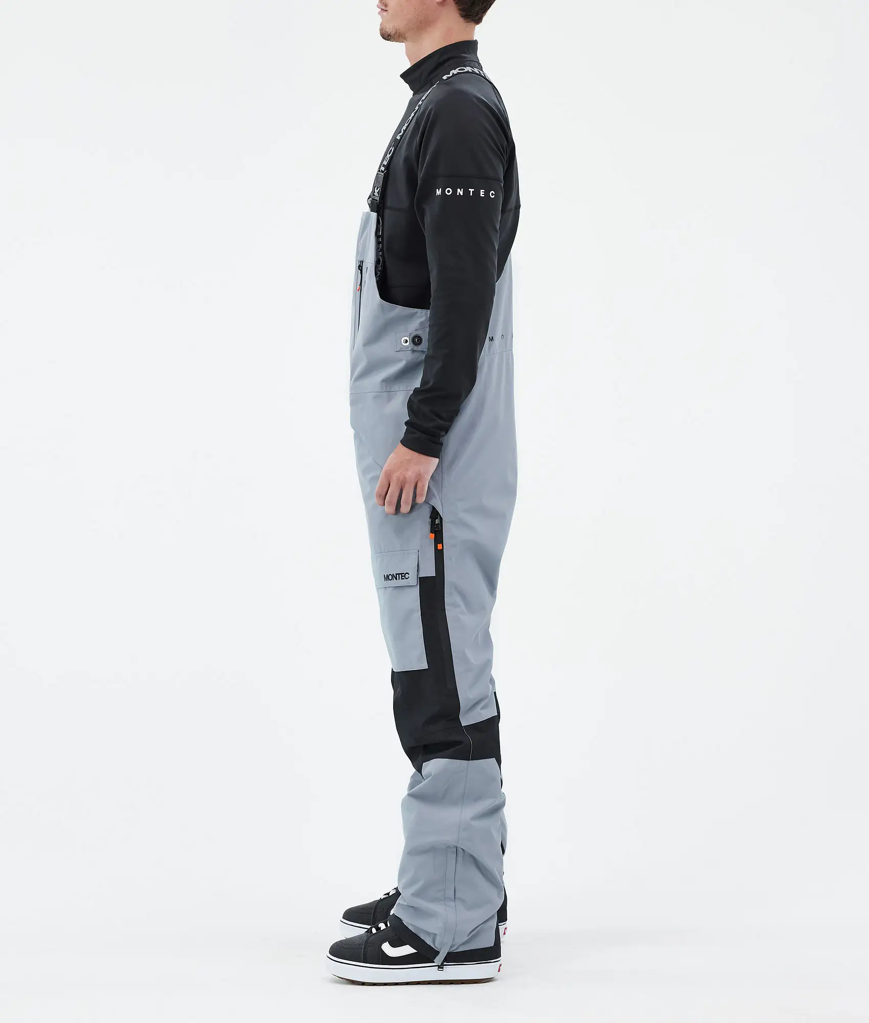 Fawk Snowboard Pants Men Soft Blue/Black