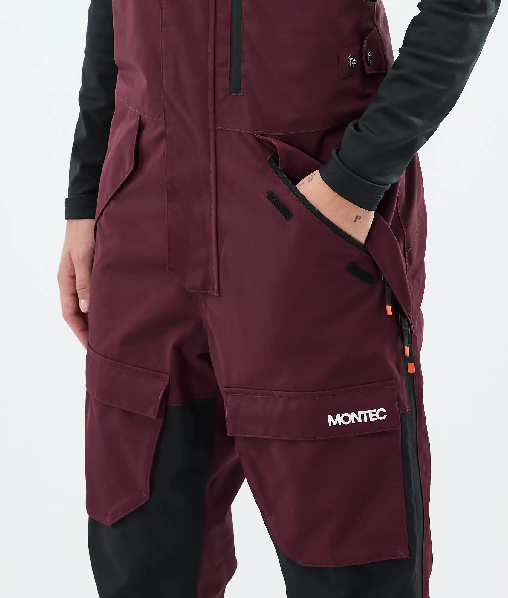 Fawk W Snowboard Pants Women Burgundy/Black