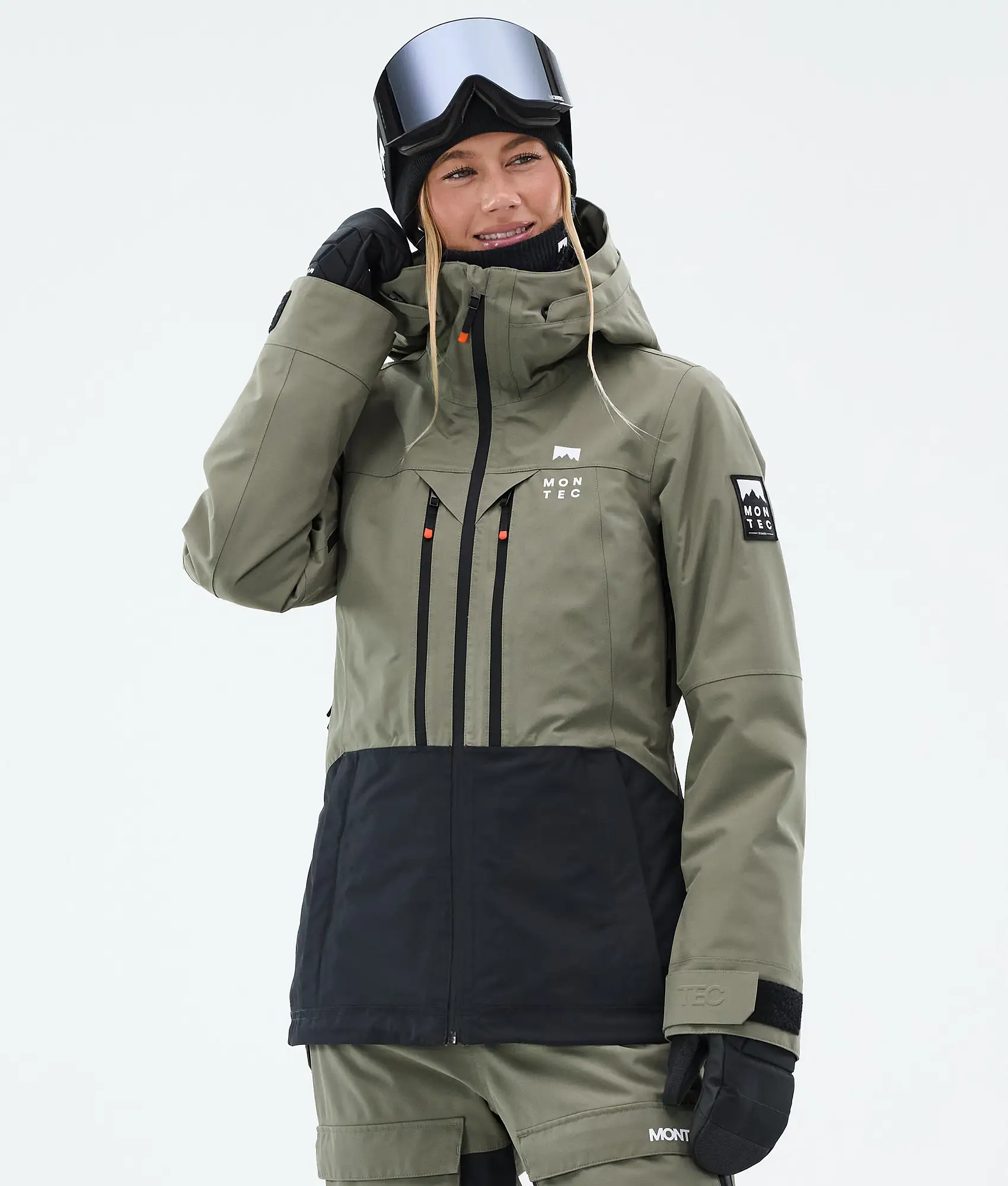Moss W Ski Jacket Women Greenish/Black