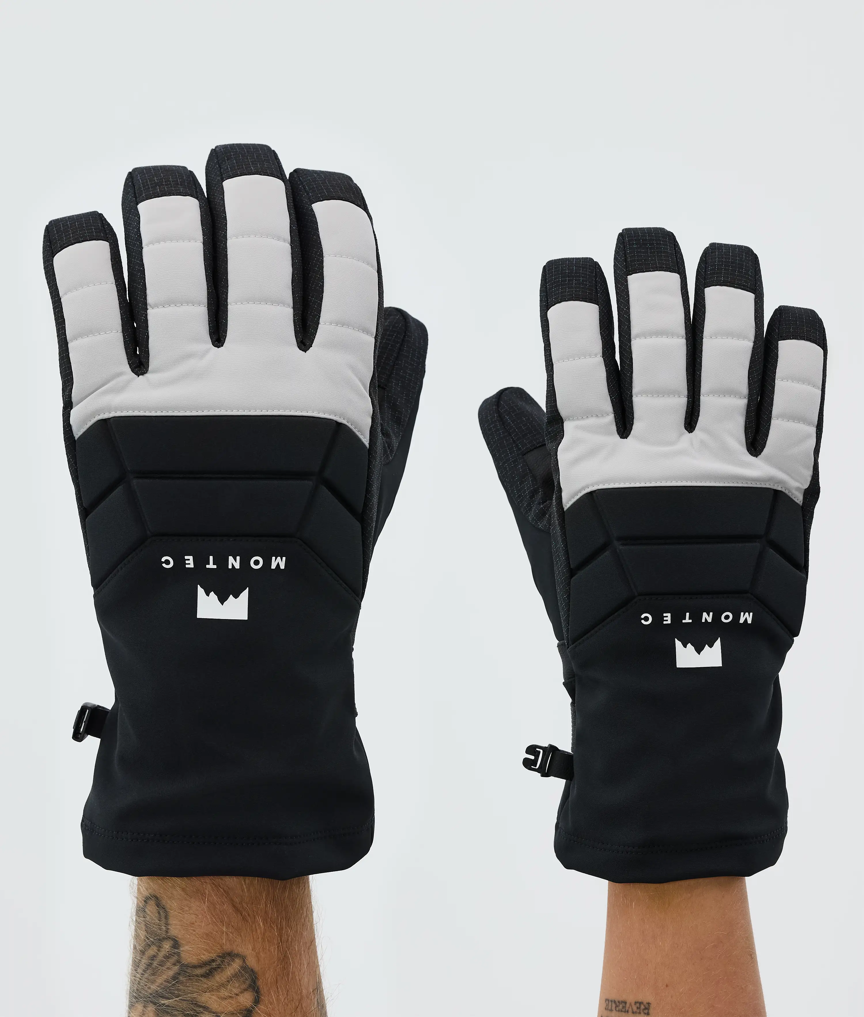Kilo Ski Gloves Light Grey