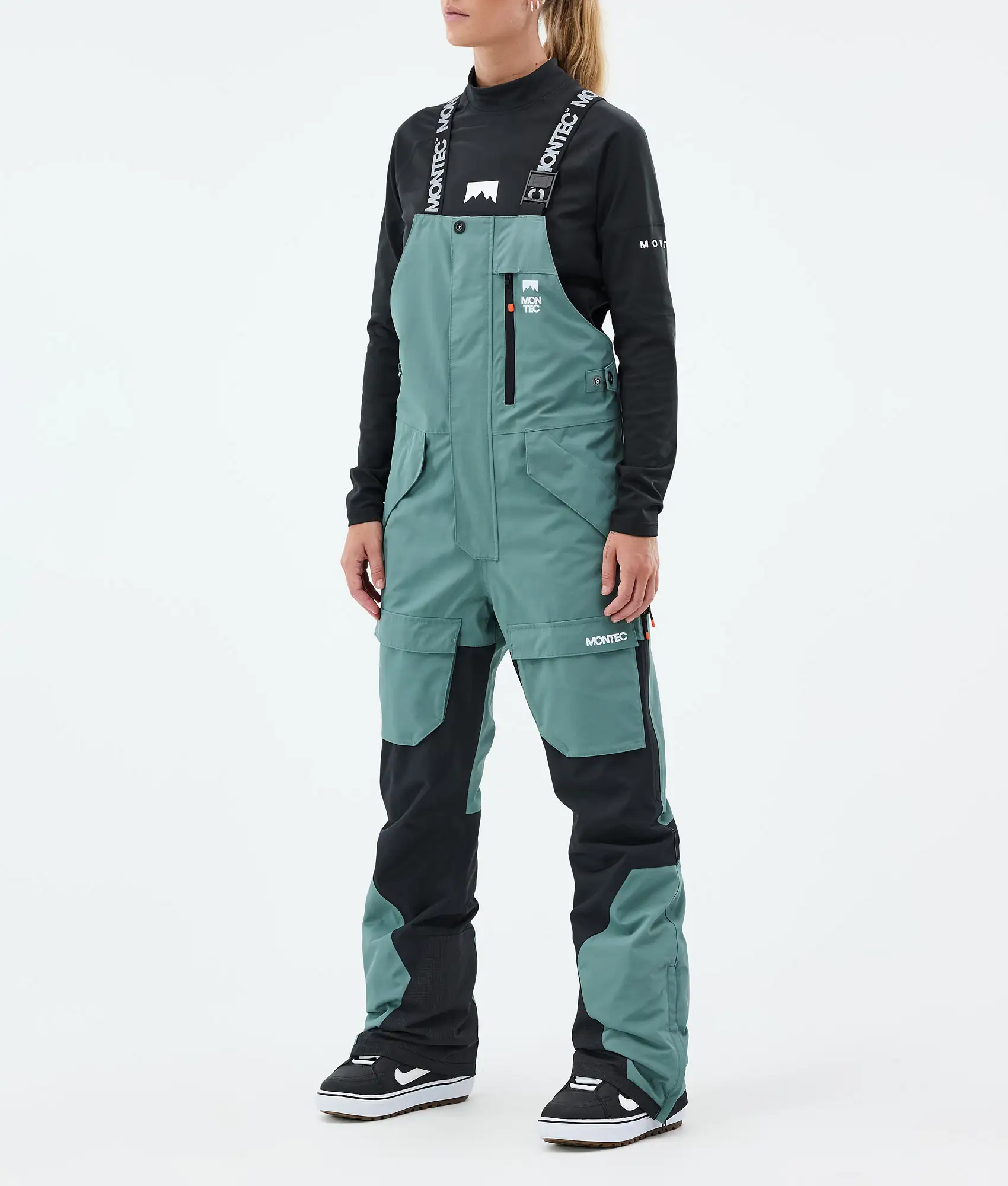 Fawk W Snowboard Pants Women Atlantic/Black