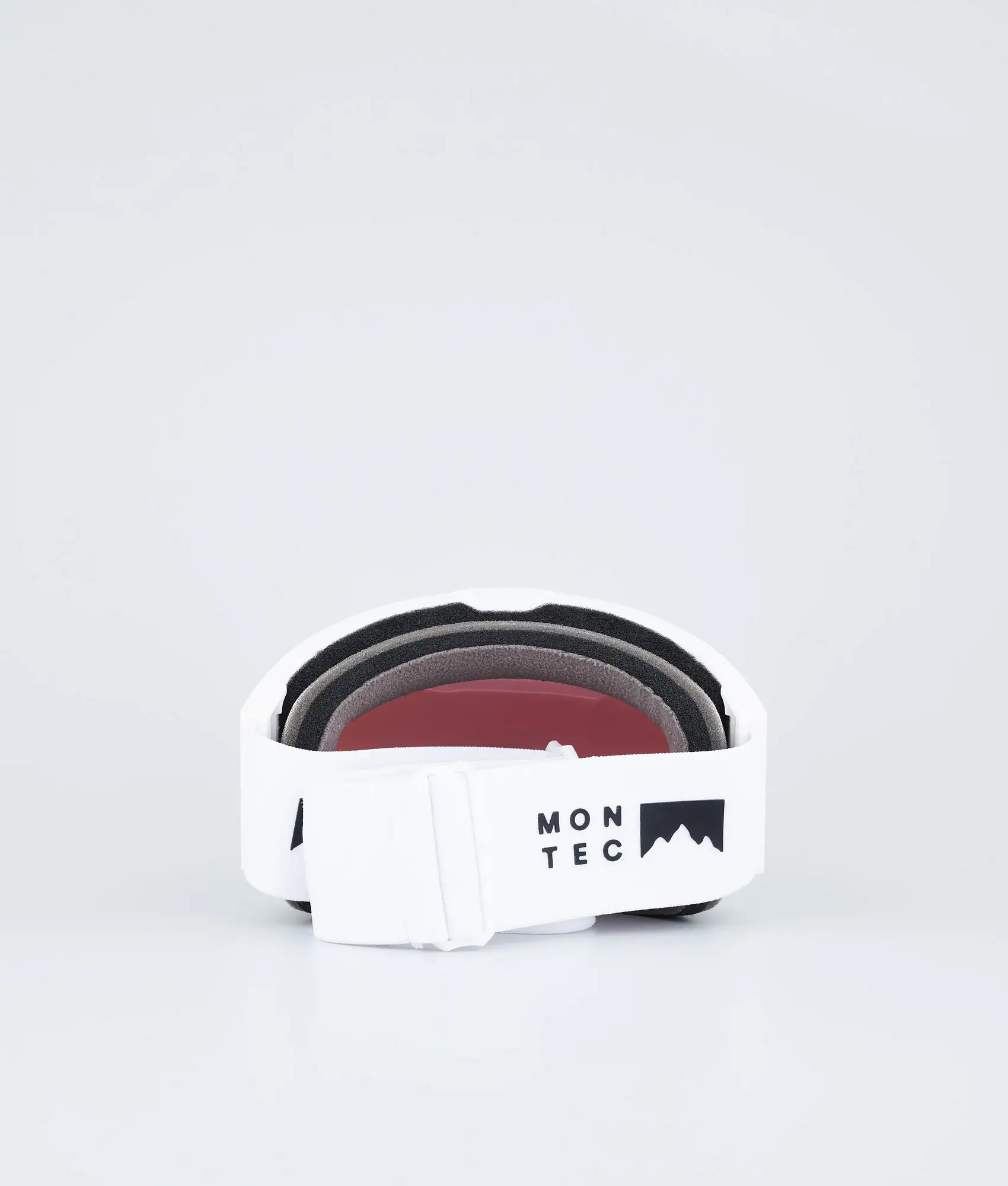 Scope Ski Goggles White W/White Moon Blue Mirror