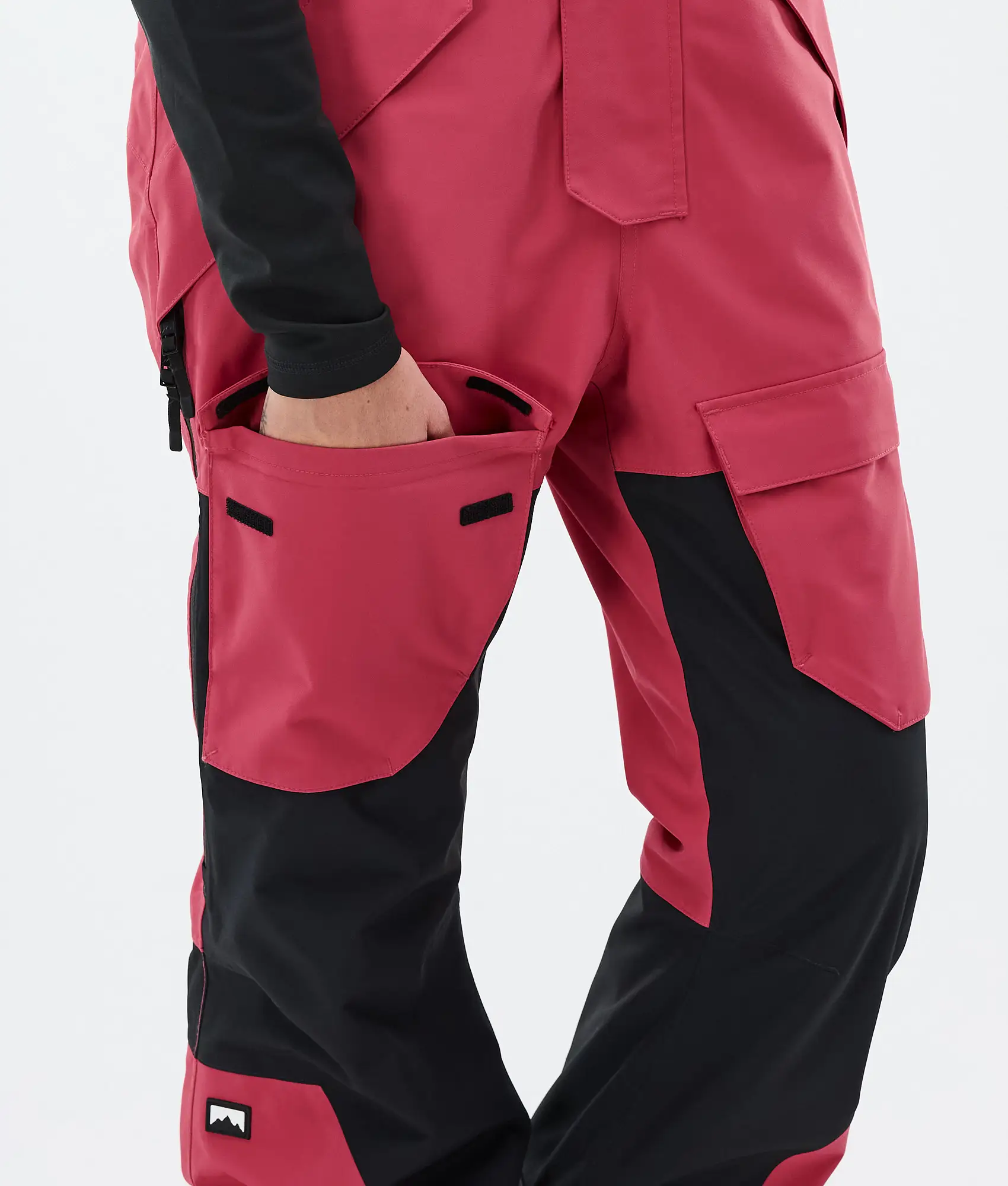 Fawk W Ski Pants Women Light Red/Black