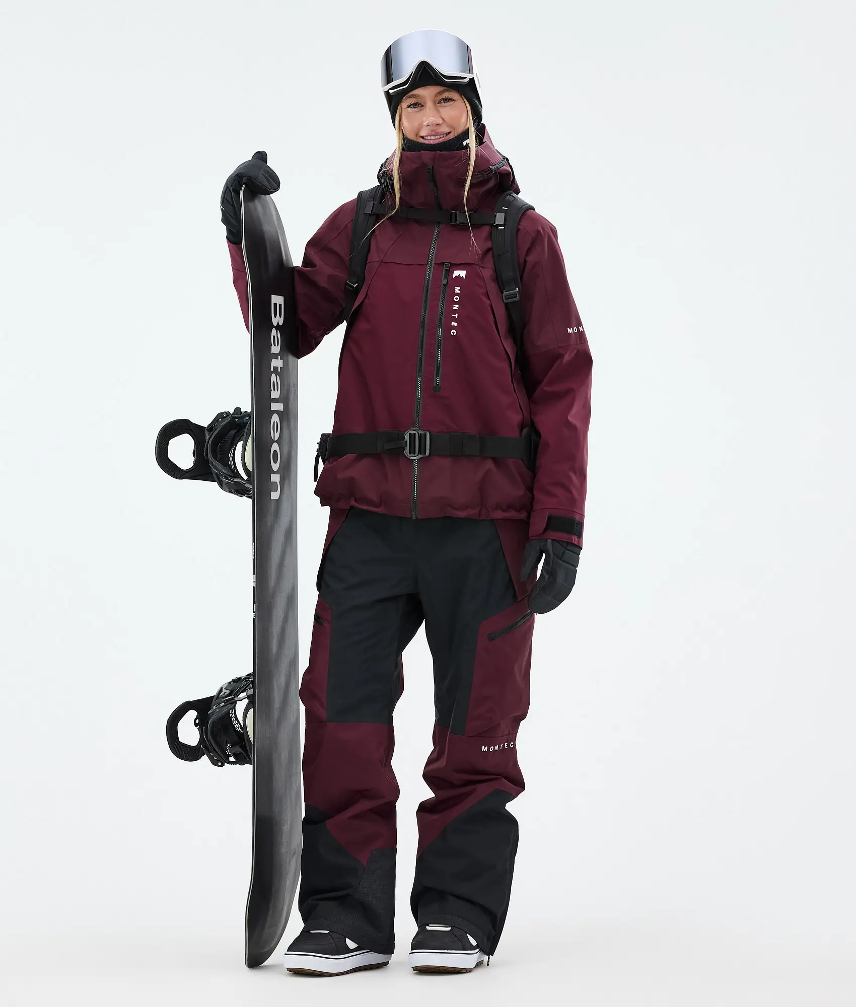 Oracle W Snowboard Jacket Women Burgundy