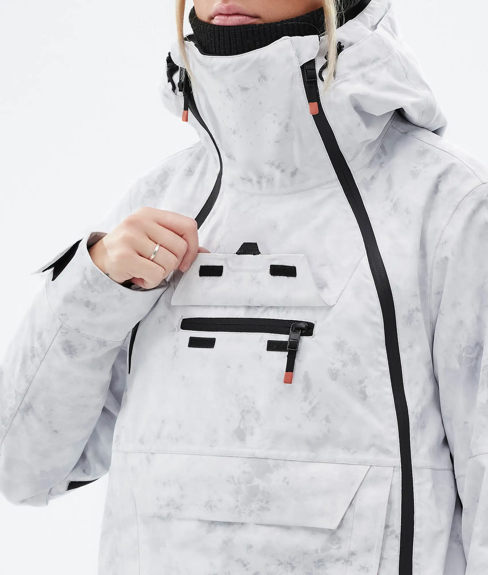 Doom W Ski Jacket Women White Tiedye