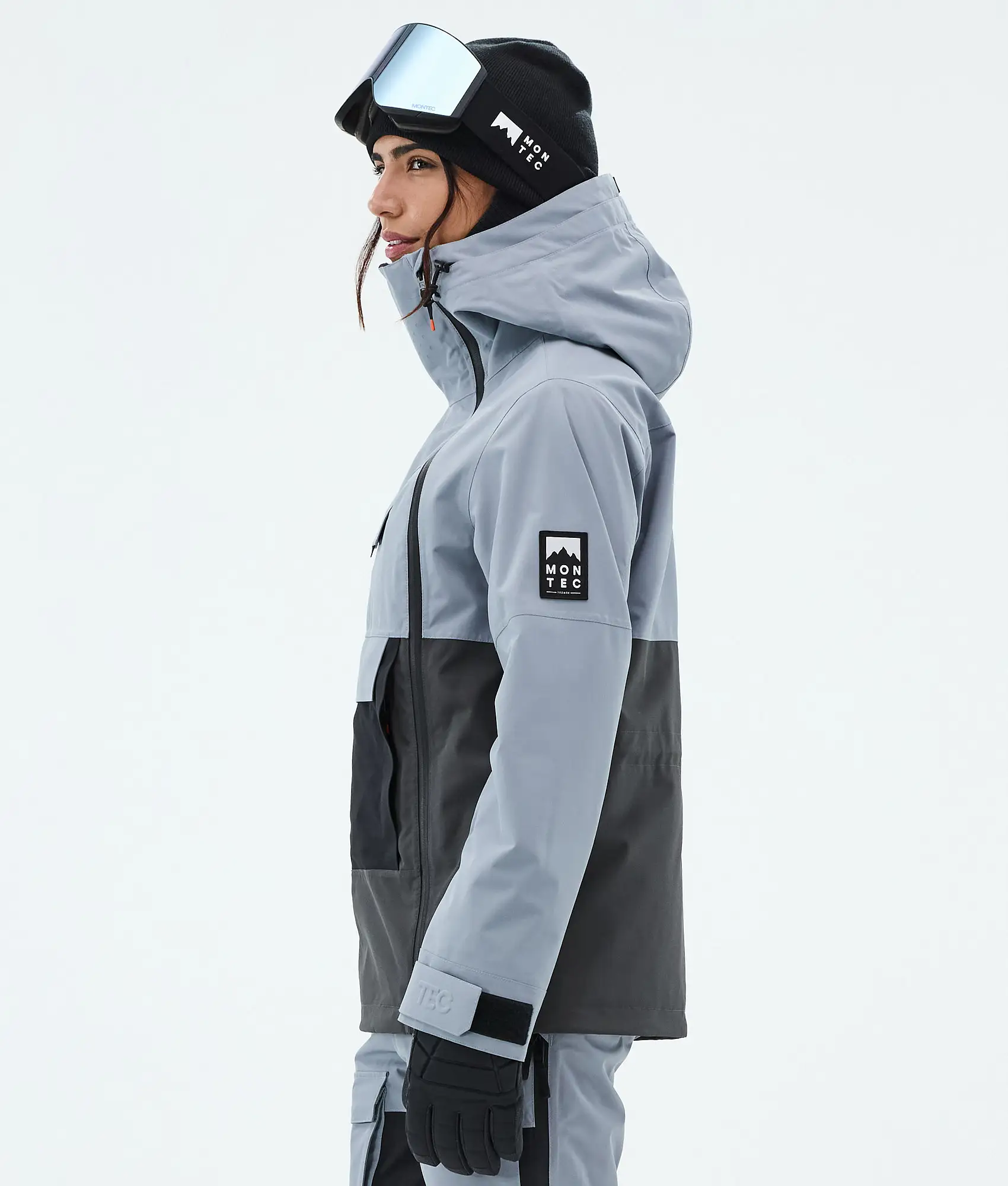 Doom W Snowboard Jacket Women Soft Blue/Black/Phantom