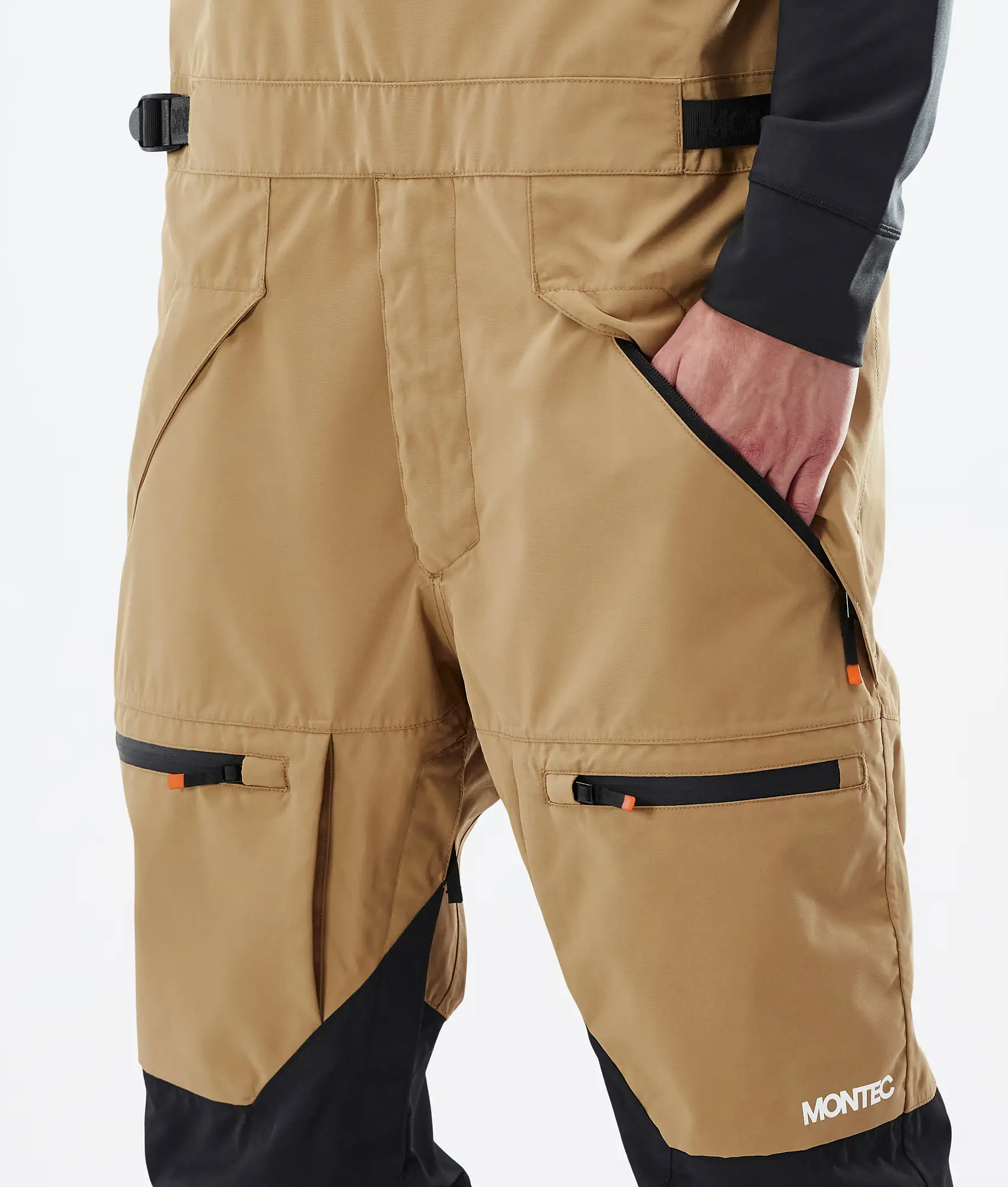 Arch Snowboard Pants Men Gold/Black