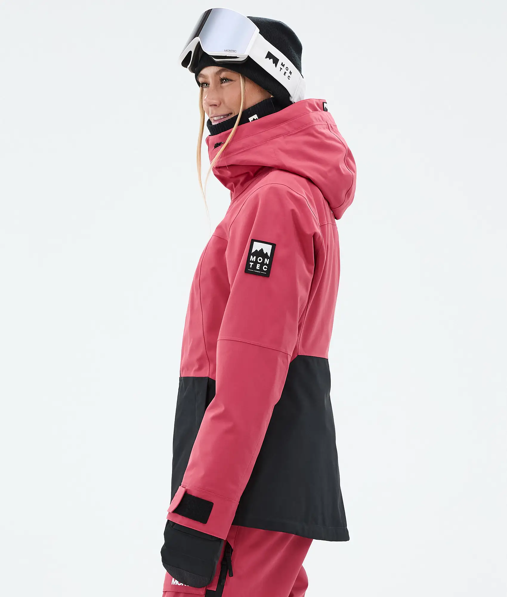 Moss W Snowboard Jacket Women Light Red/Black Renewed