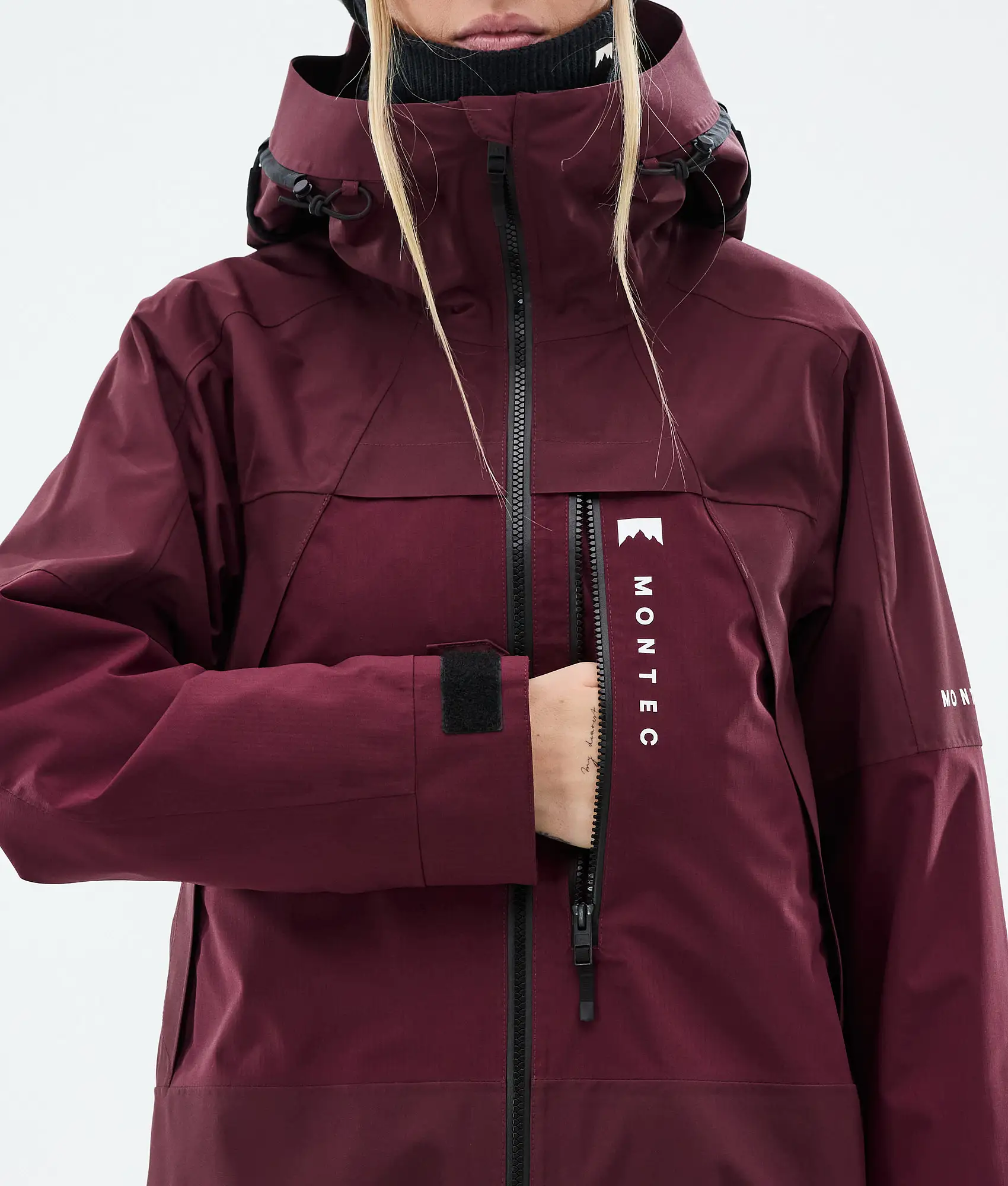 Oracle W Ski Jacket Women Burgundy