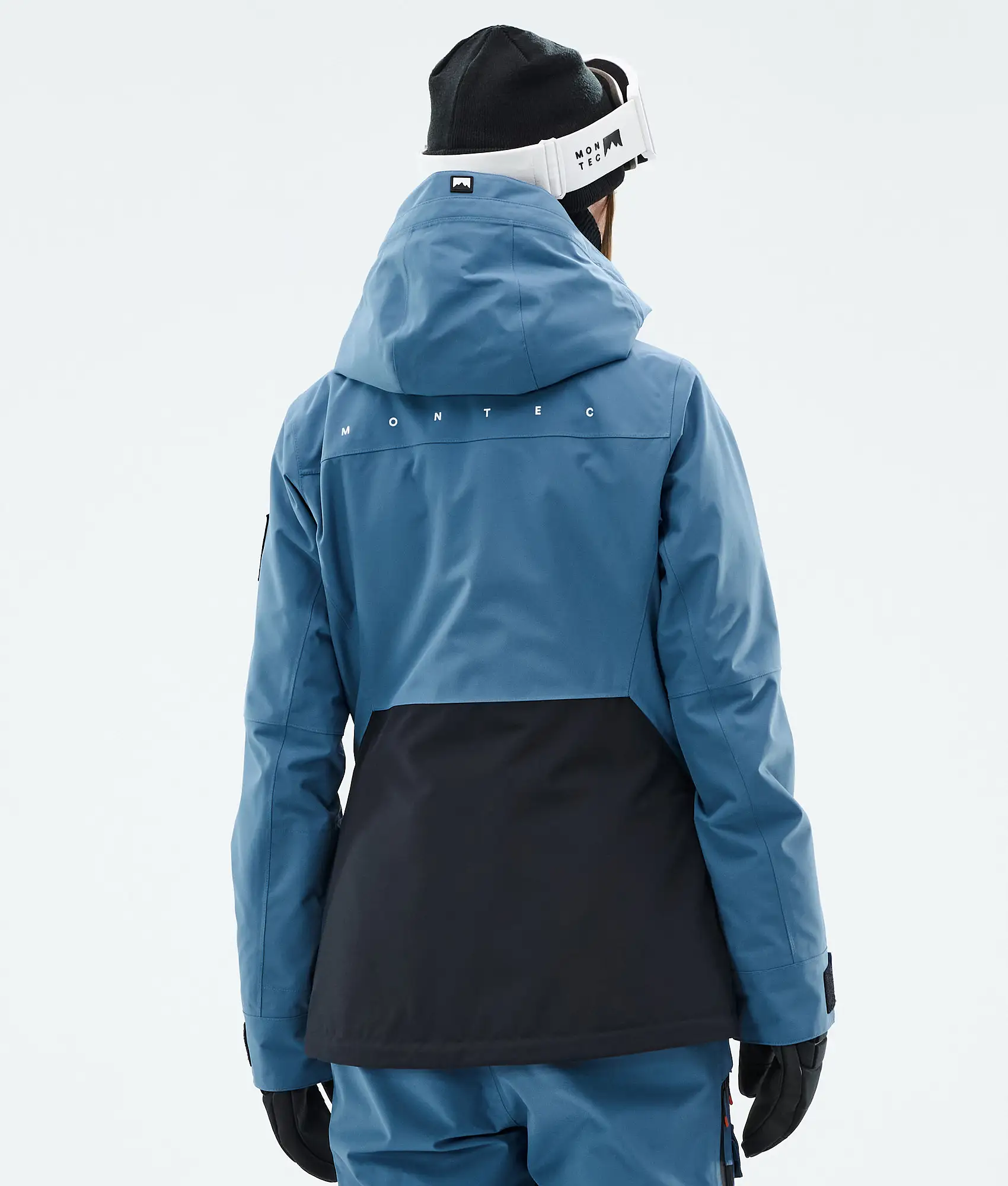 Moss W Ski Jacket Women Blue Steel/Black