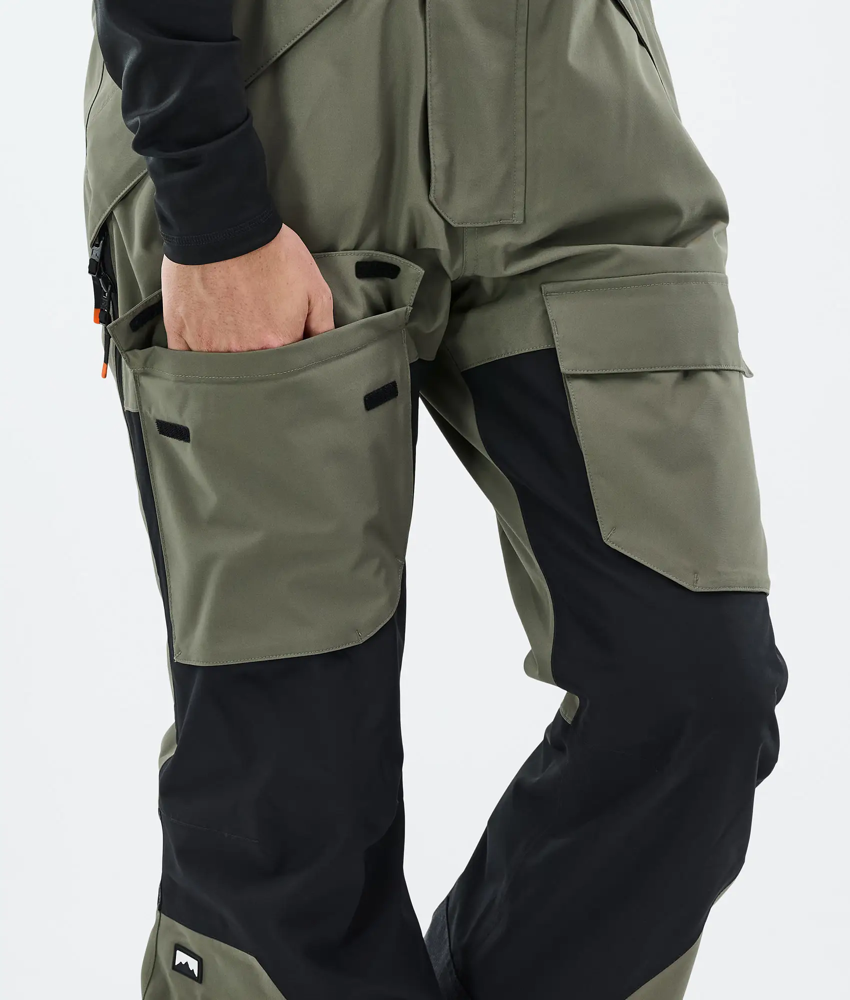 Fawk Snowboard Pants Men Greenish/Black