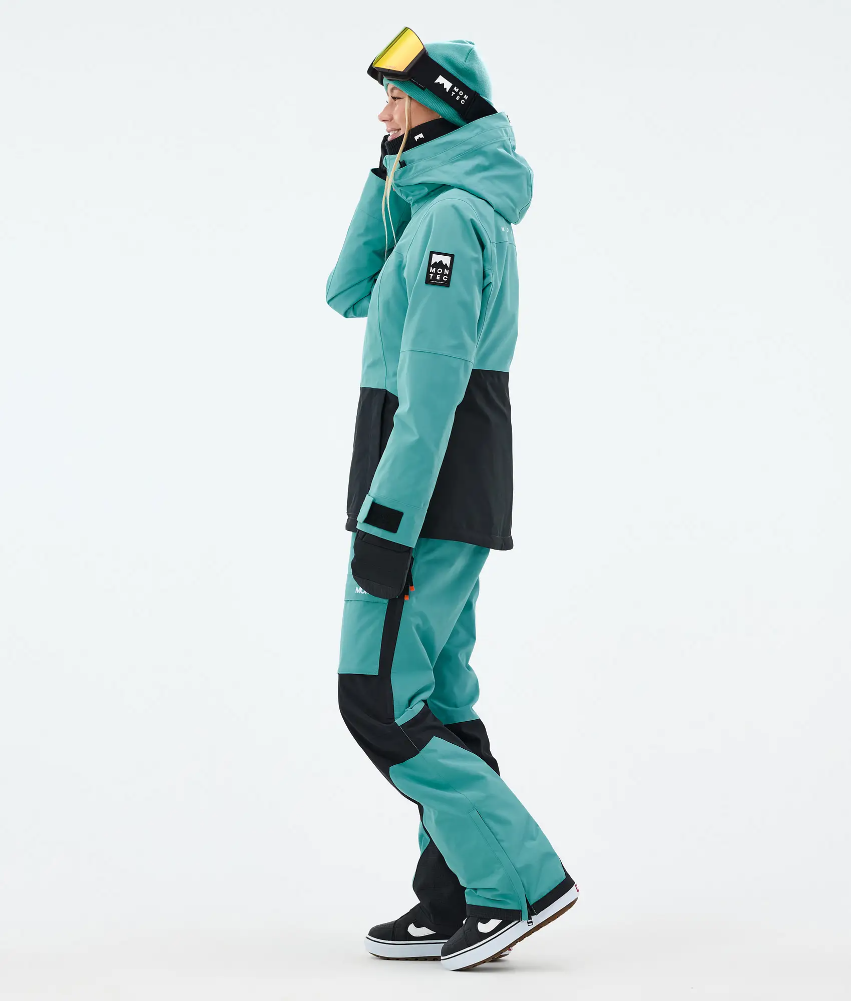 Moss W Snowboard Jacket Women Turquoise/Black