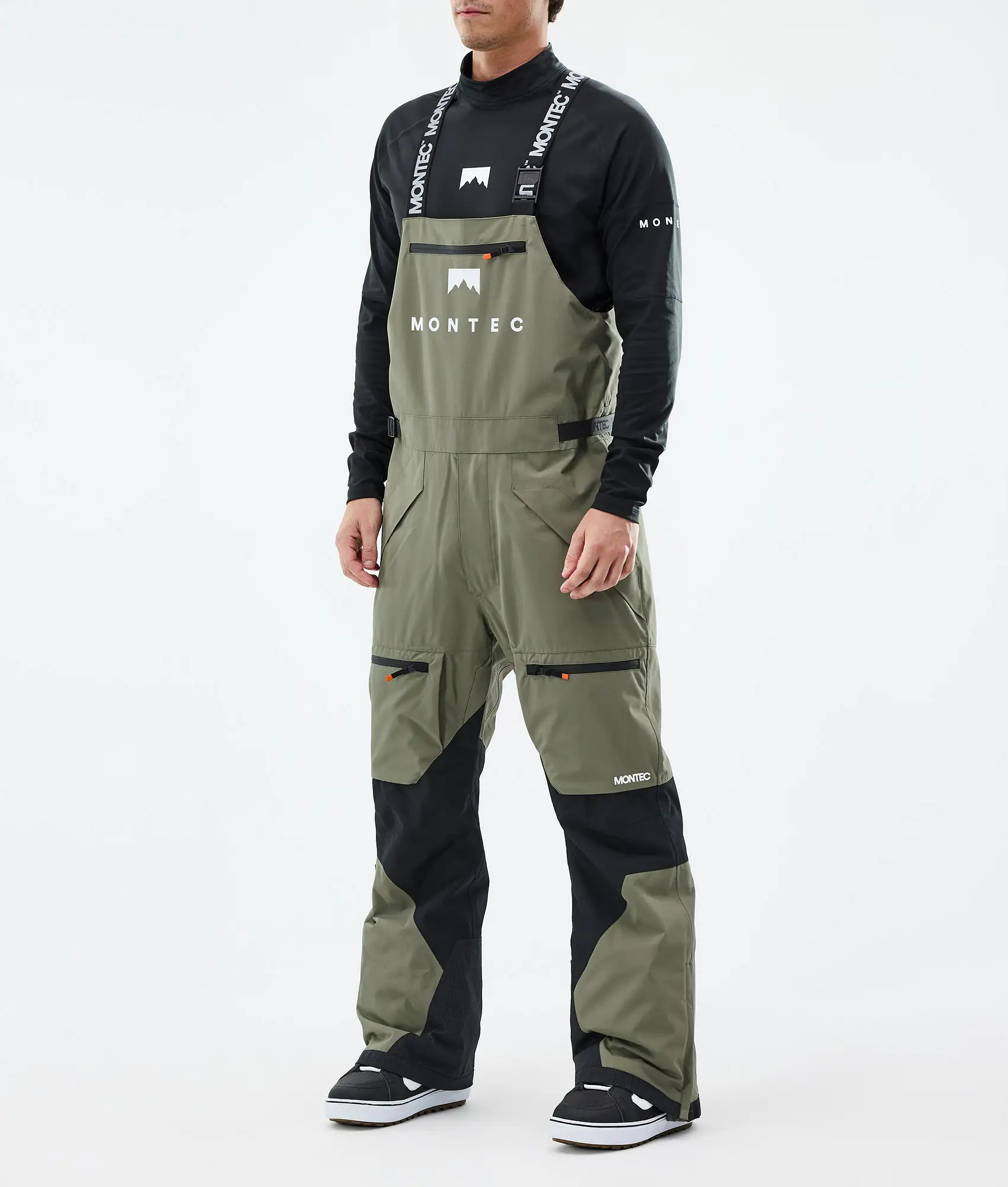 Arch Snowboard Pants Men Greenish/Black