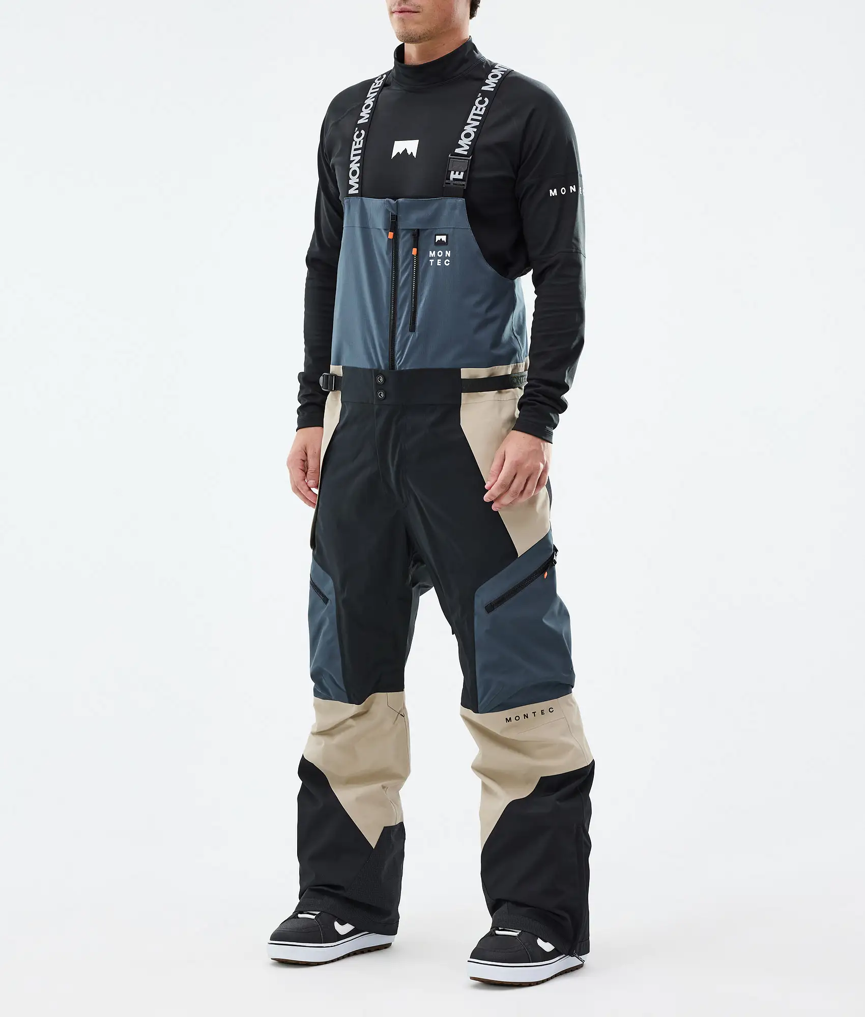 Dozer Snowboard Pants Men Metal Blue/Black/Sand