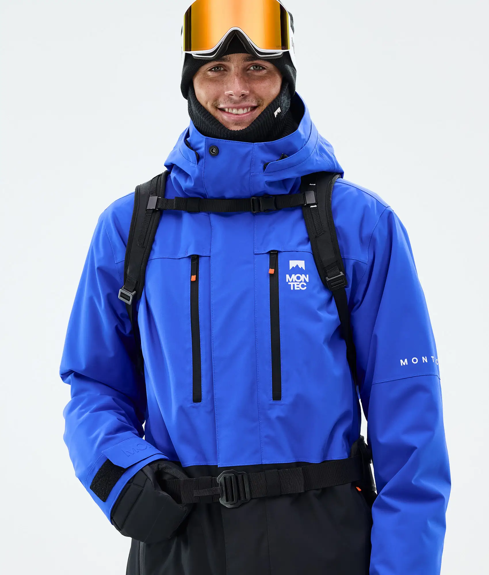 Fawk Snowboard Jacket Men Cobalt Blue/Black