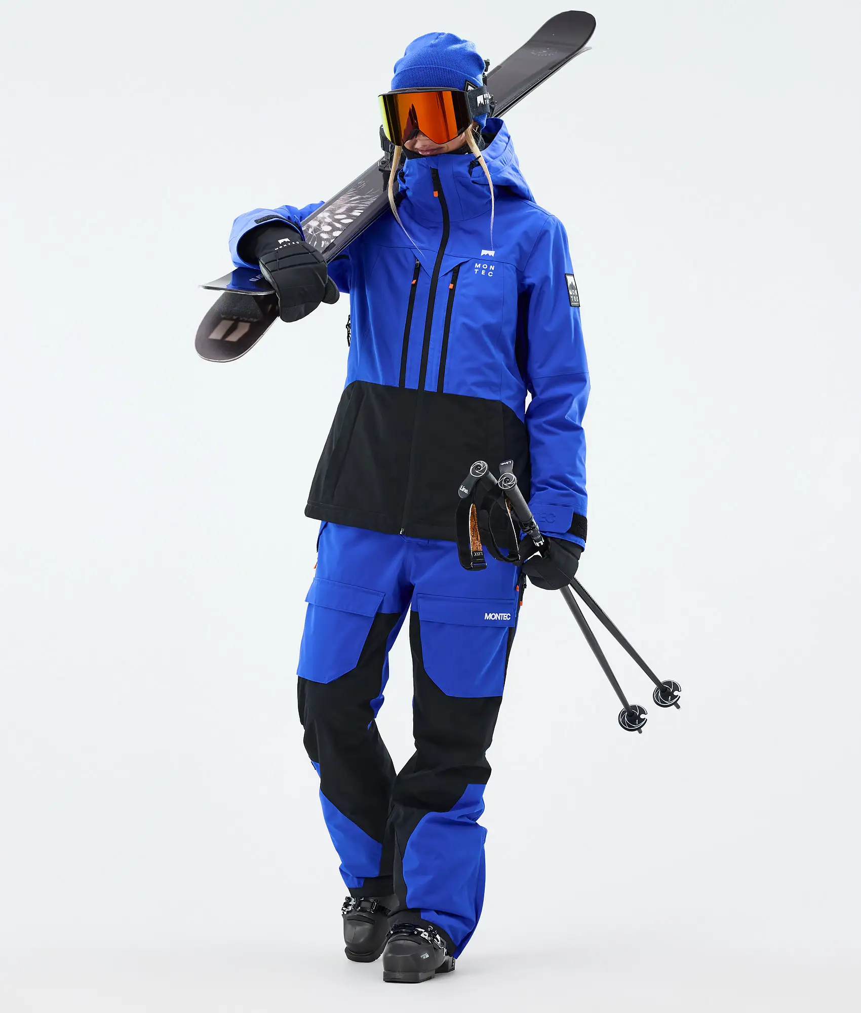 Fawk W Ski Pants Women Cobalt Blue/Black