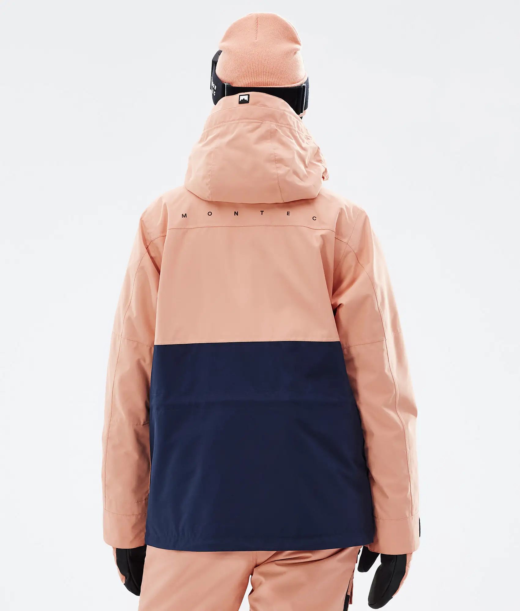 Doom W Ski Jacket Women Faded Peach/Black/Dark Blue