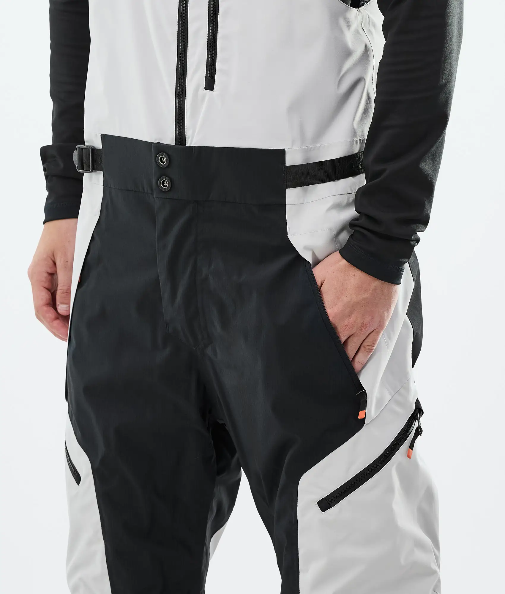Dozer Ski Pants Men Light Grey/Black