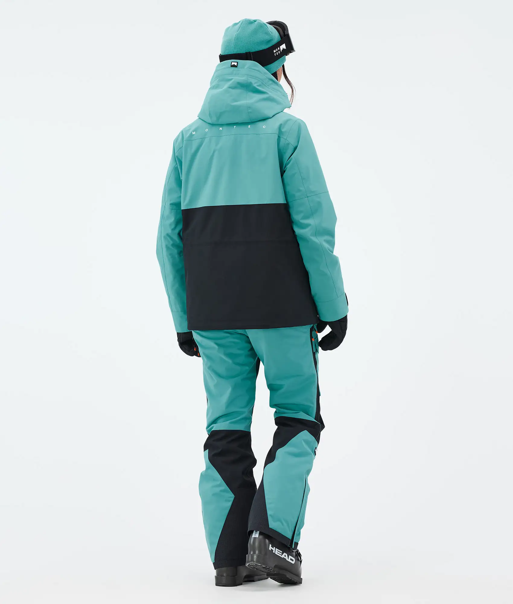 Doom W Ski Jacket Women Turquoise/Black