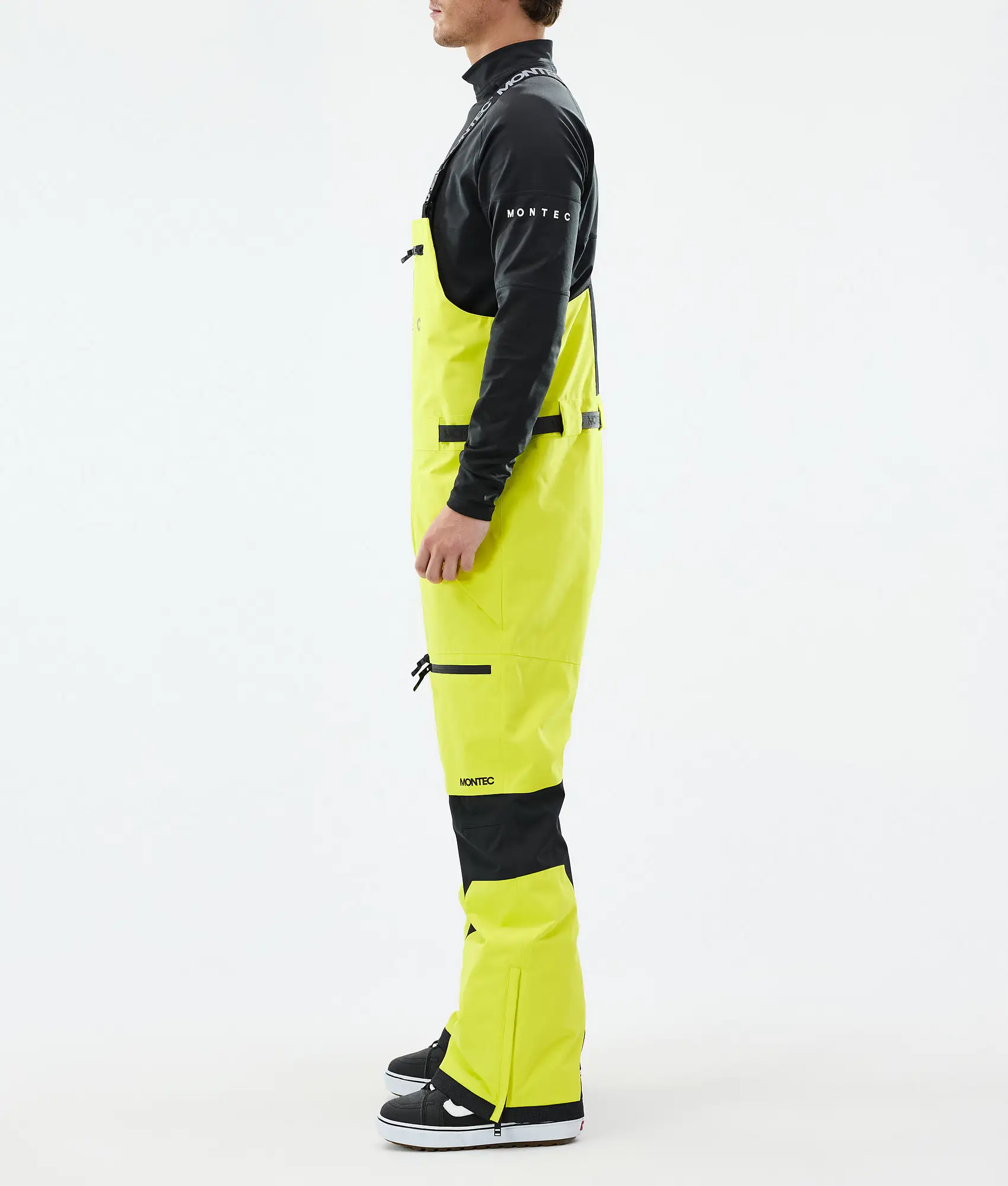 Arch Snowboard Pants Men Bright Yellow/Black