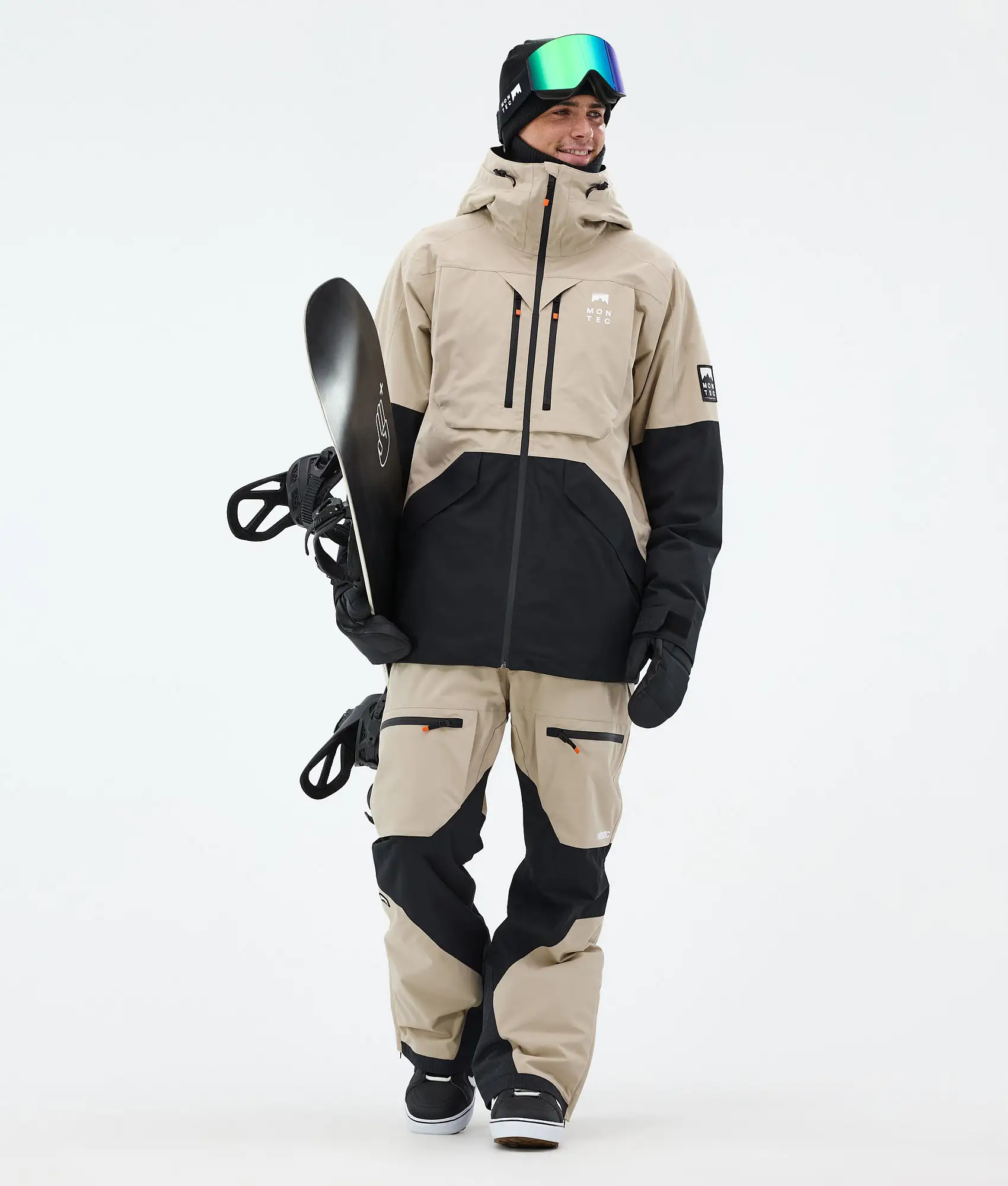 Arch Snowboard Jacket Men Sand/Black