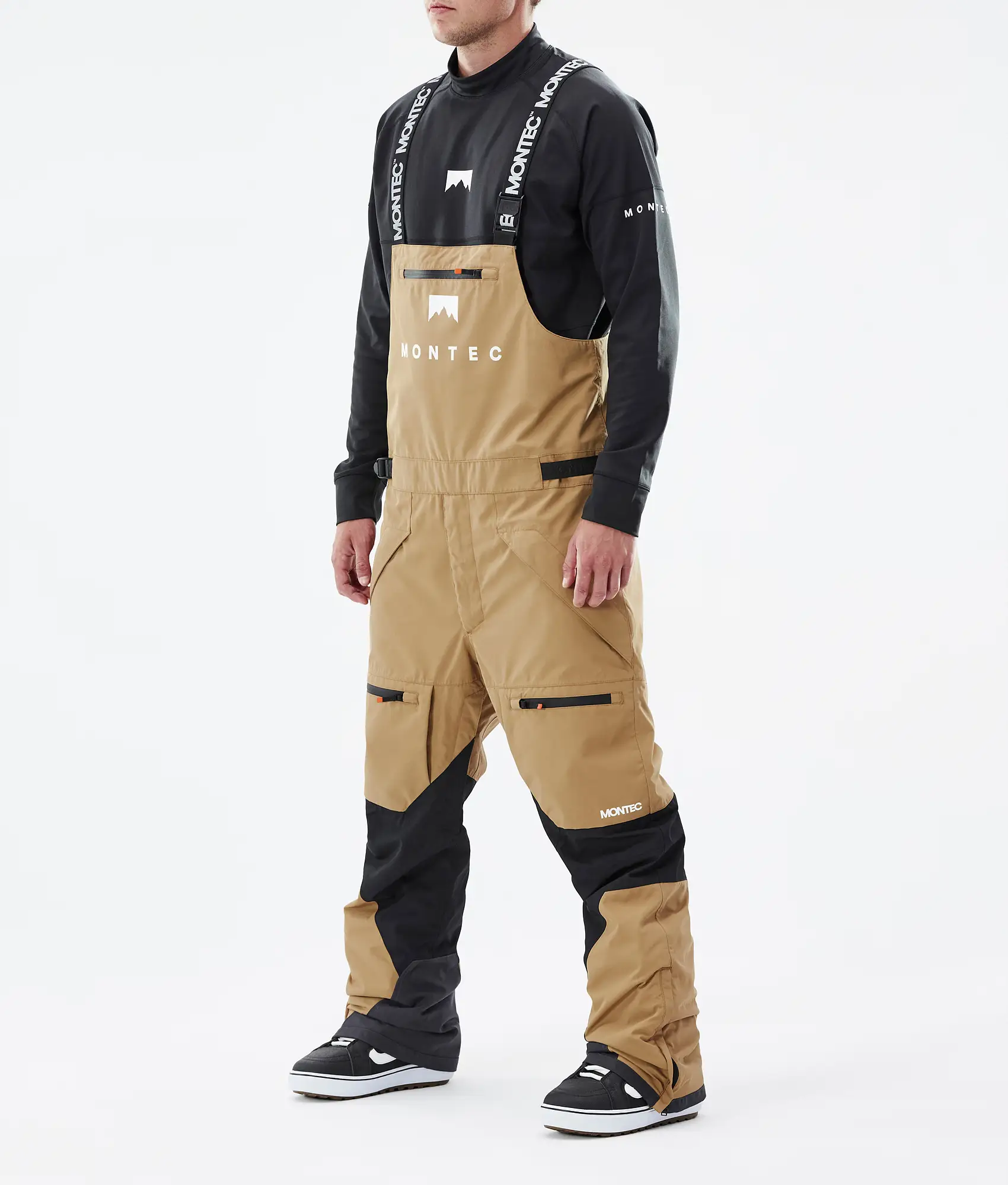 Arch Snowboard Pants Men Gold/Black