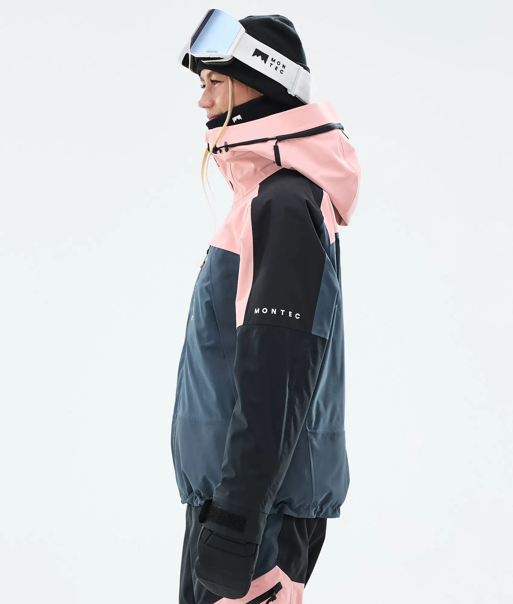 Oracle W Ski Jacket Women Soft Pink/Black/Metal Blue