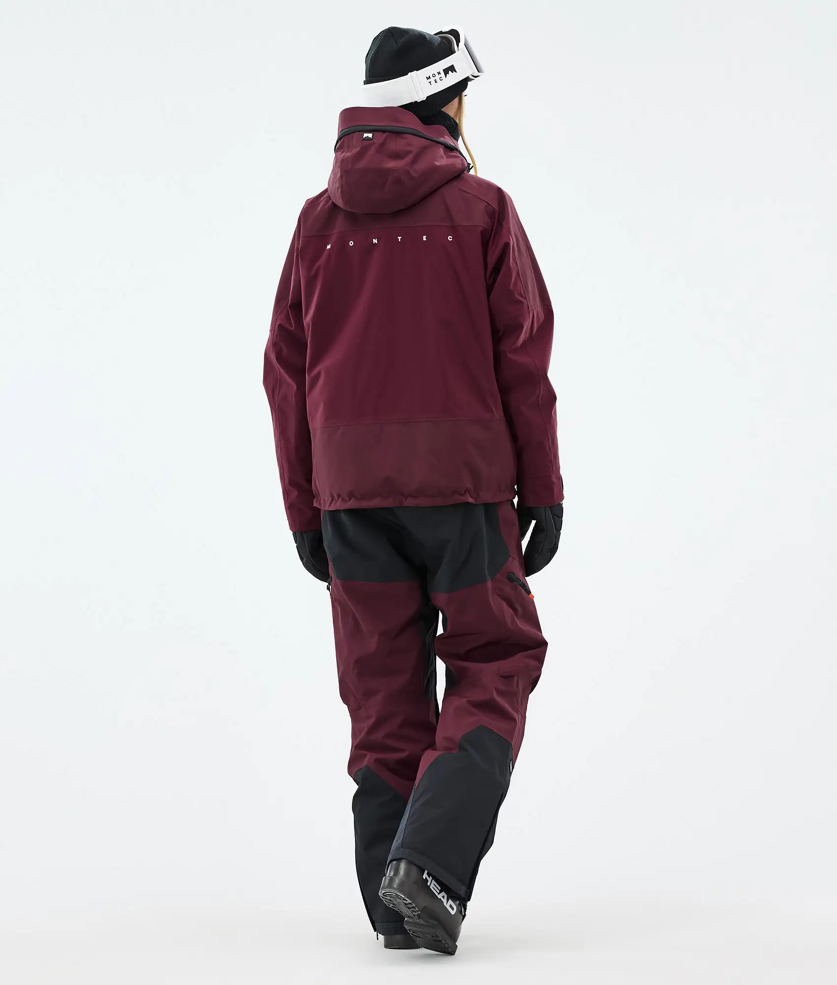 Oracle W Ski Jacket Women Burgundy