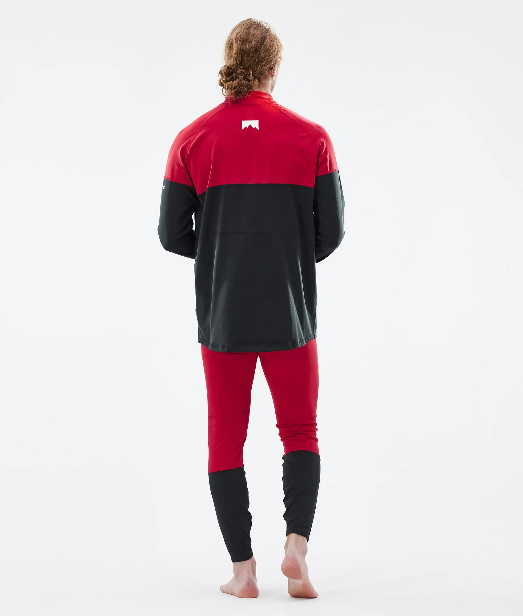 Alpha Base Layer Top Men Deep Red/Black